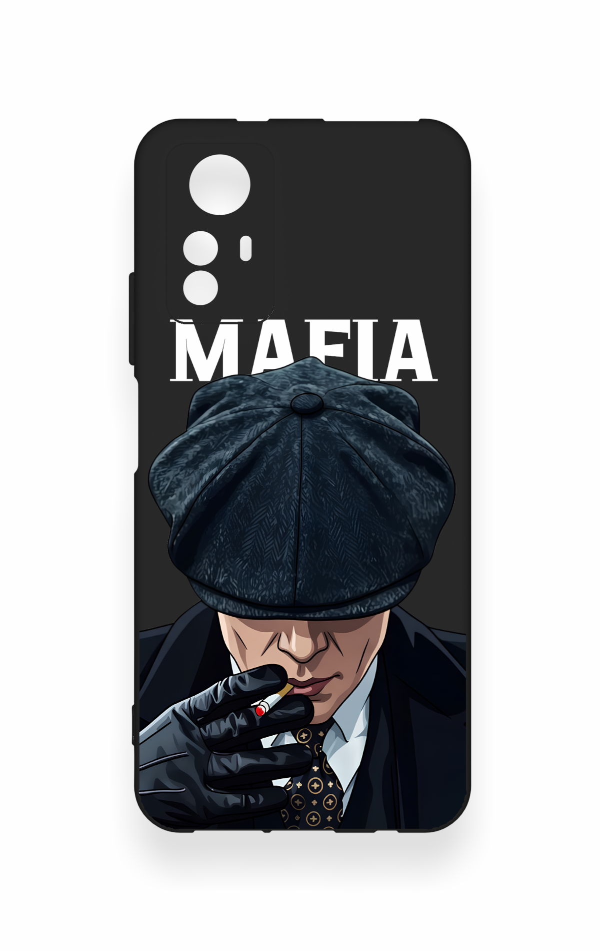 Redmi Note 12S Uyumlu MAFIA Desenli Silikon Kılıf