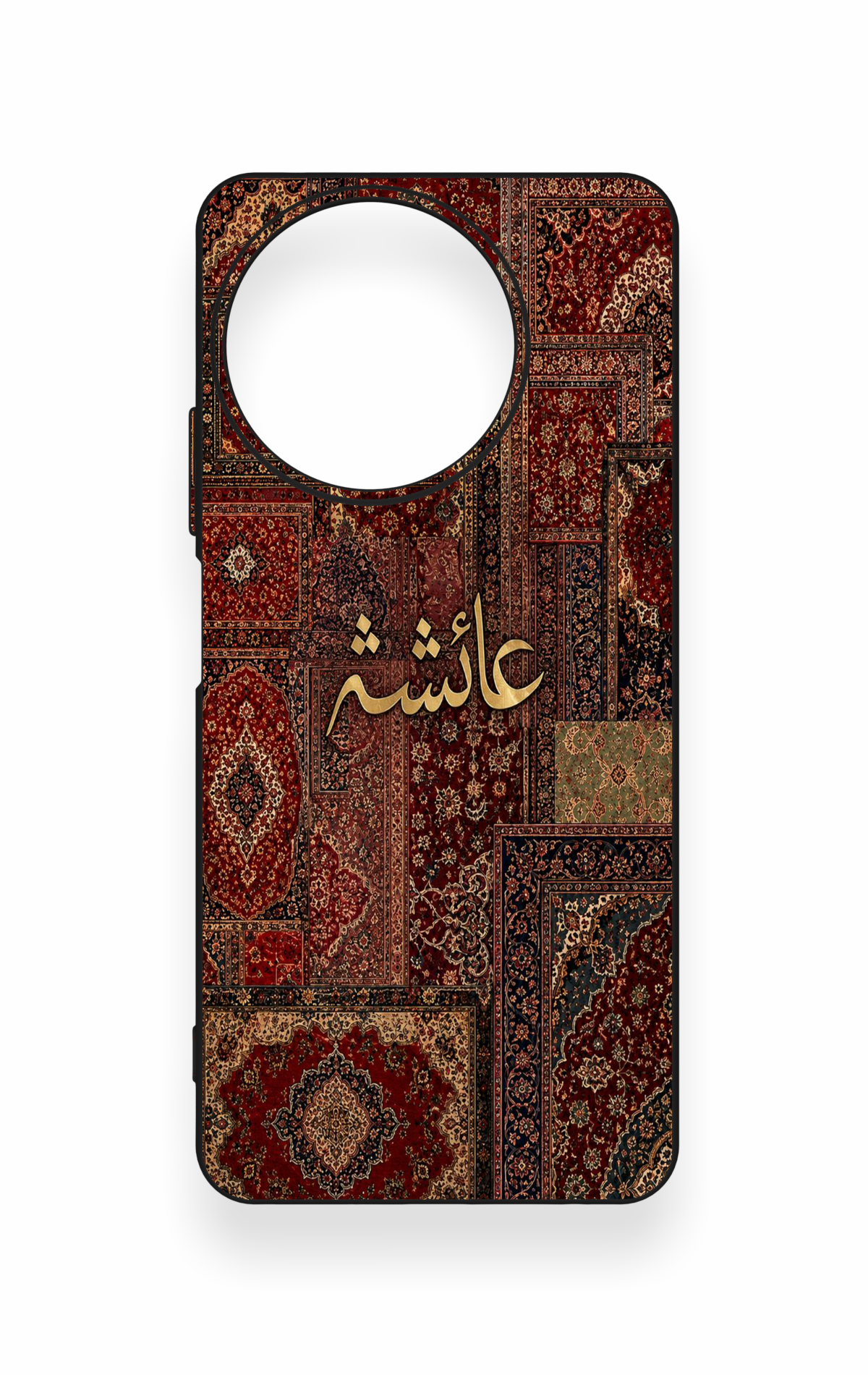 Realme 11 Uyumlu Vintage Halı Desenli Silikon Kılıf