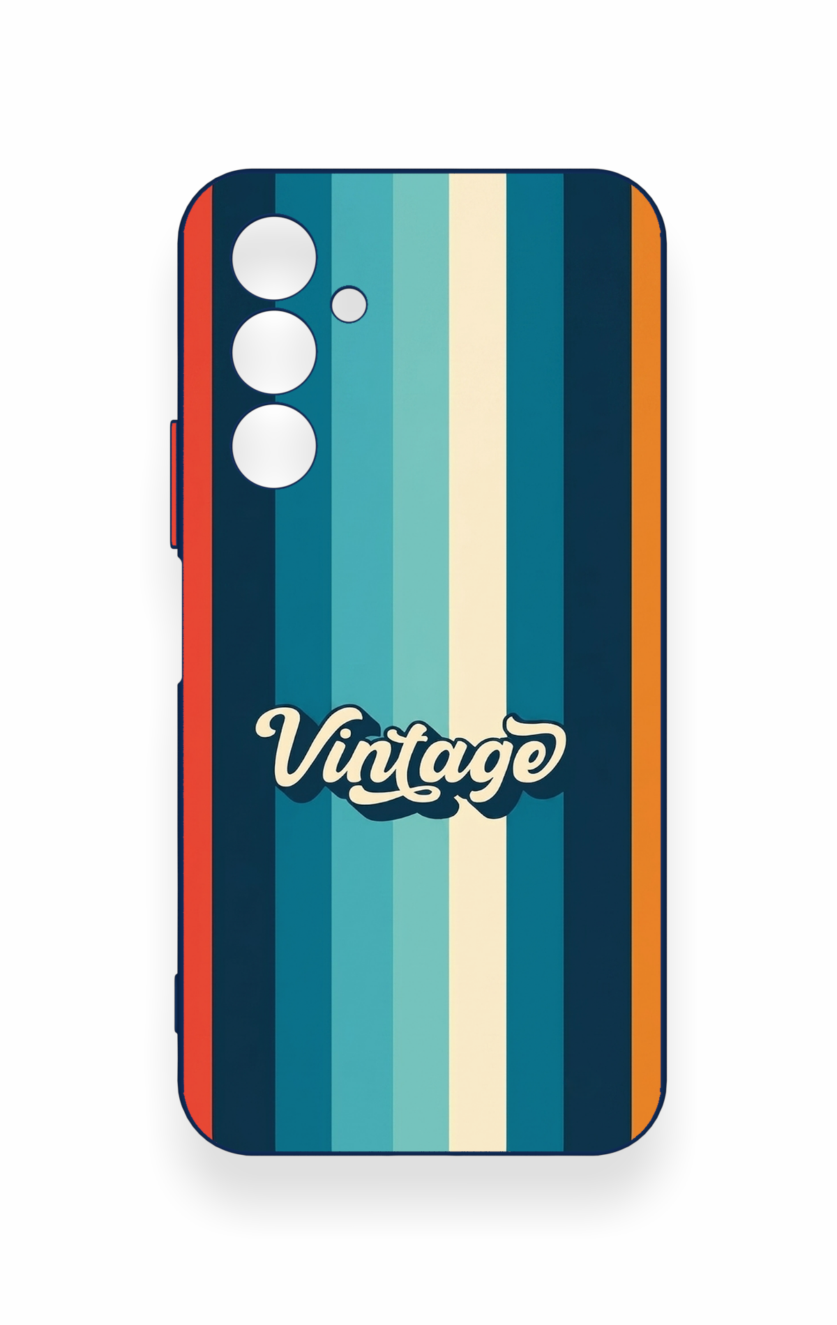 Samsung A54 Uyumlu Vintage Desenli Silikon Kılıf