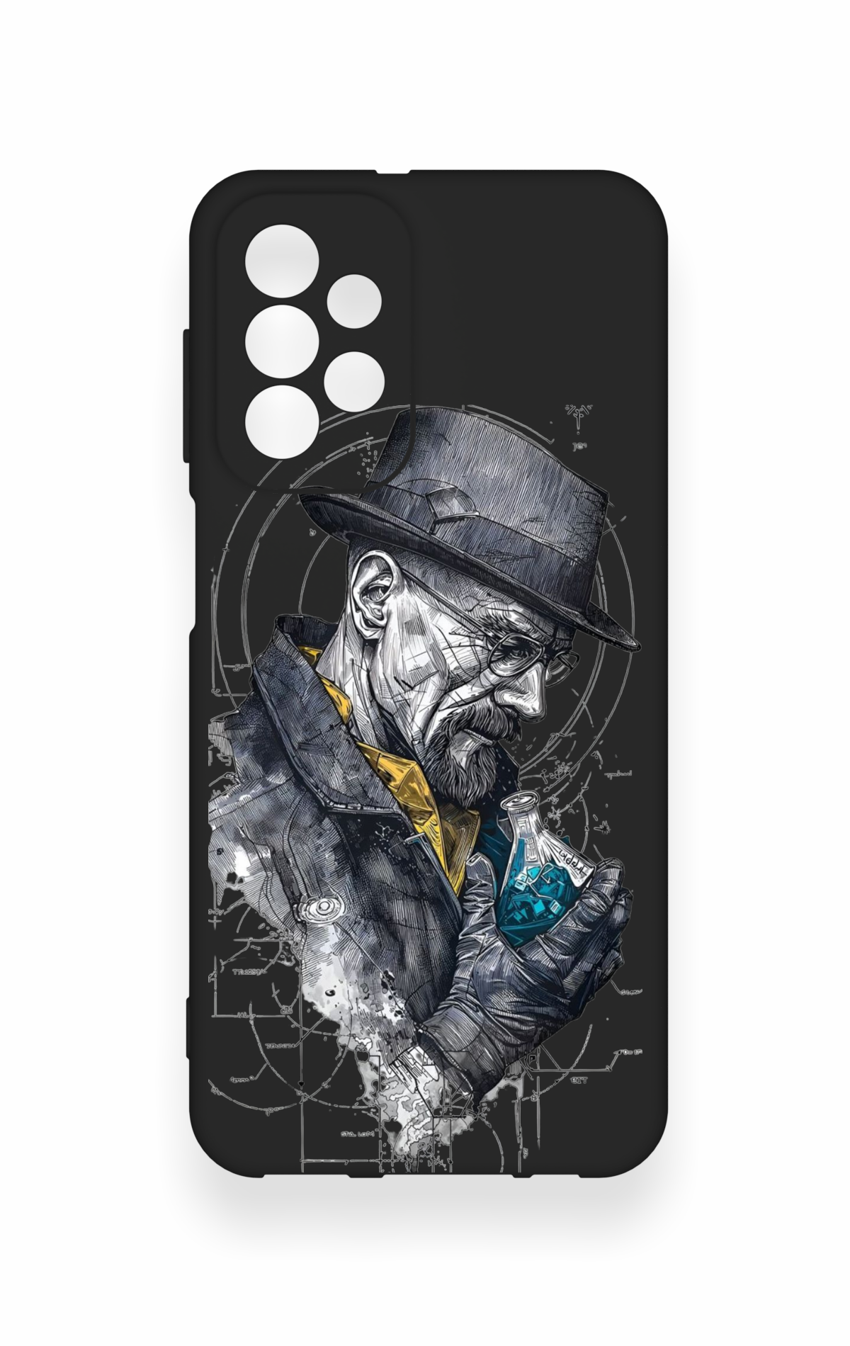 Samsung A23 Uyumlu Walter White Desenli Silikon Kılıf
