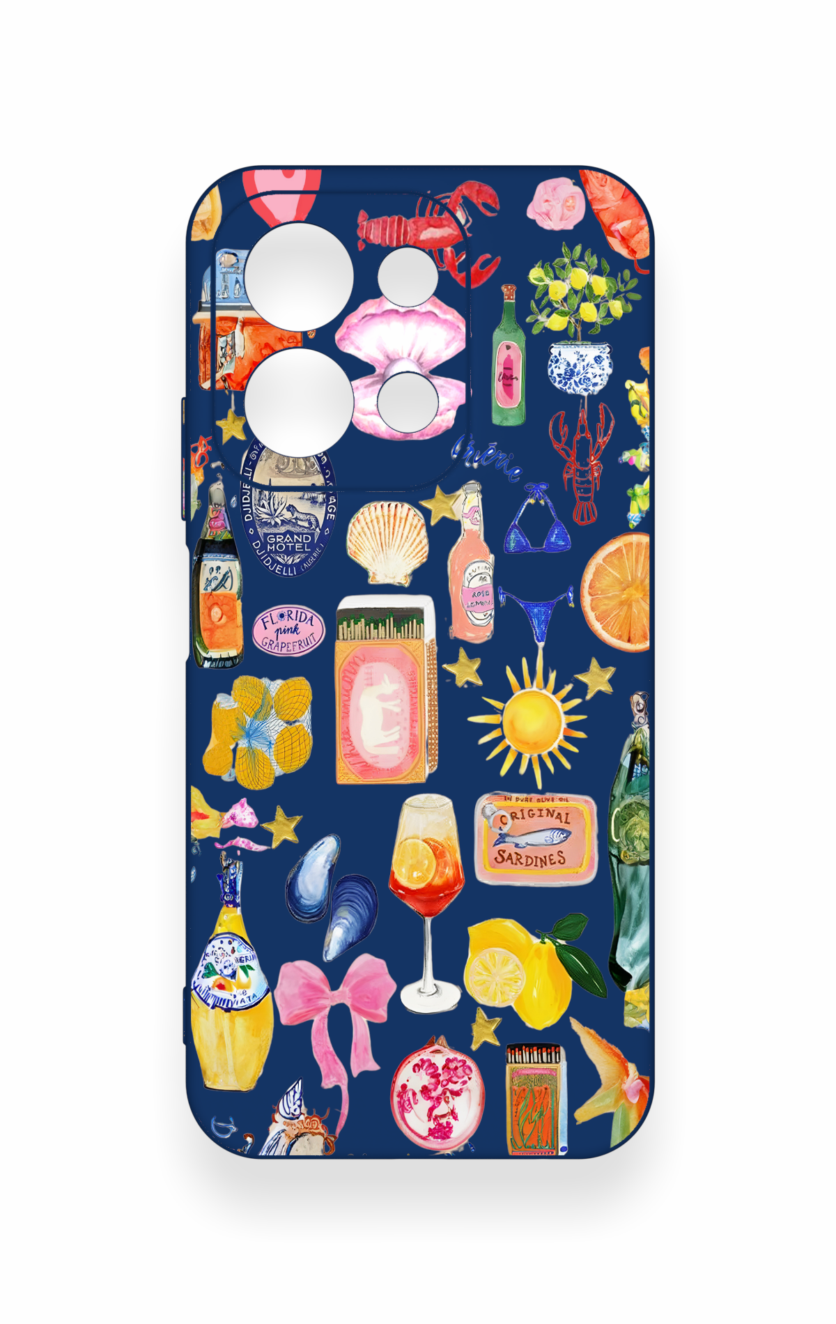 Redmi 15C 4G Uyumlu Summer Desenli Silikon Kılıf