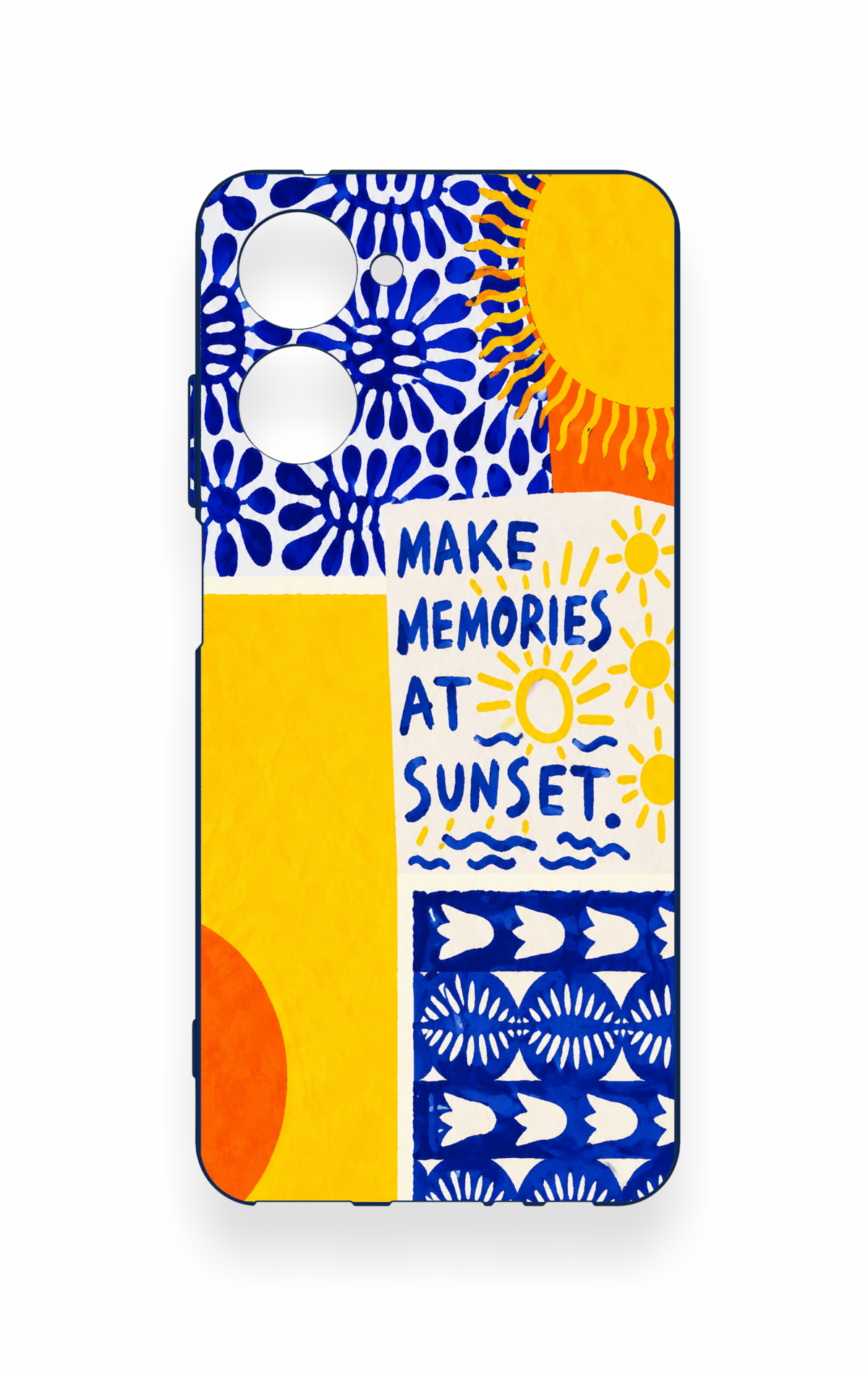 Realme 10 Uyumlu Sunset Desenli Silikon Kılıf