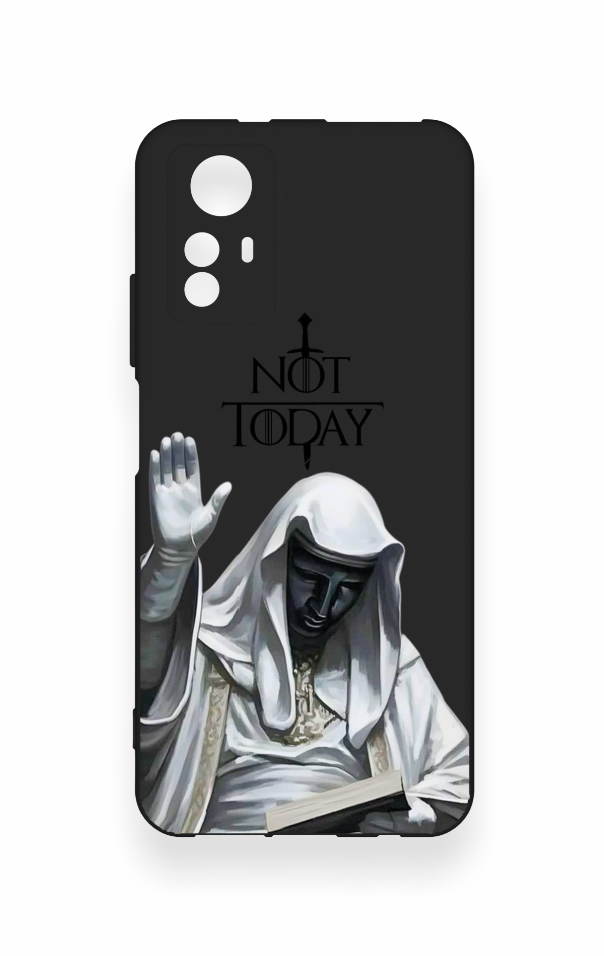 Redmi Note 12S Uyumlu Not Today Desenli Silikon Kılıf