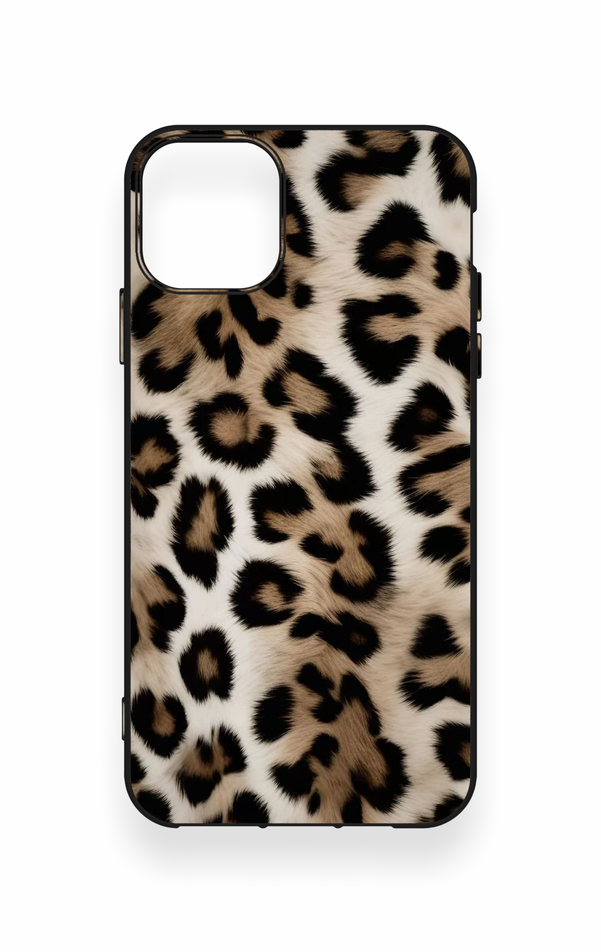 iPhone 11 Pro Max Uyumlu Leopar Derisi Desenli Silikon Kılıf