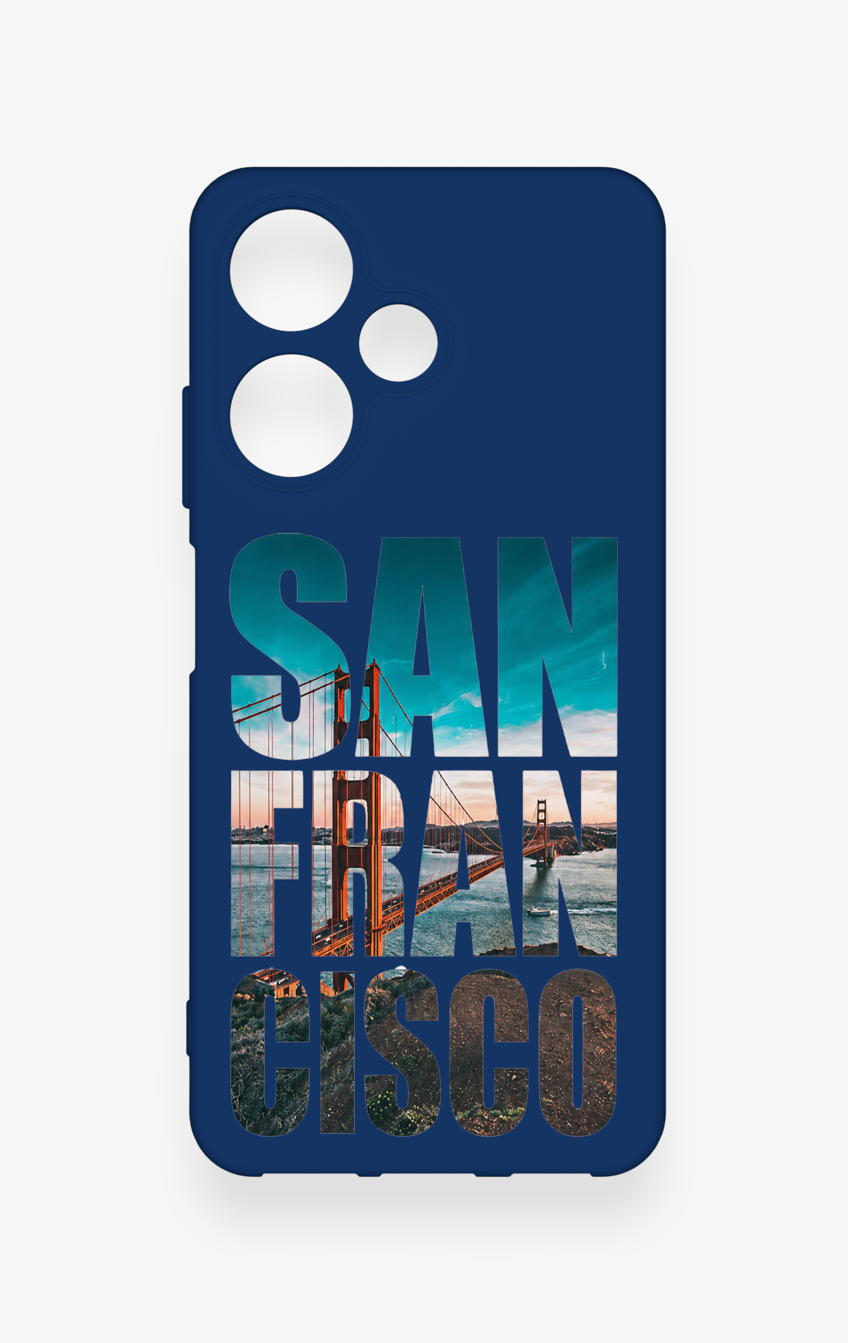 İnfinix Hot 30i Uyumlu San Francisco Desenli Silikon Kılıf