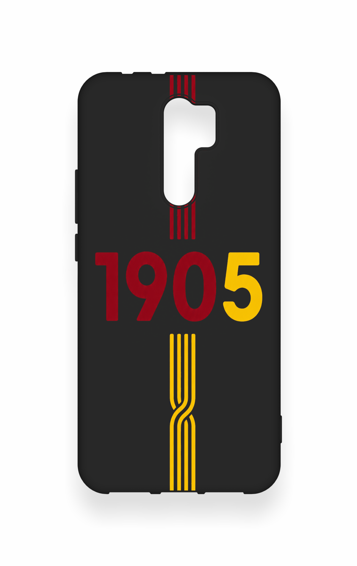 Redmi 9 Uyumlu 1905 Kemer Desenli Silikon Kılıf