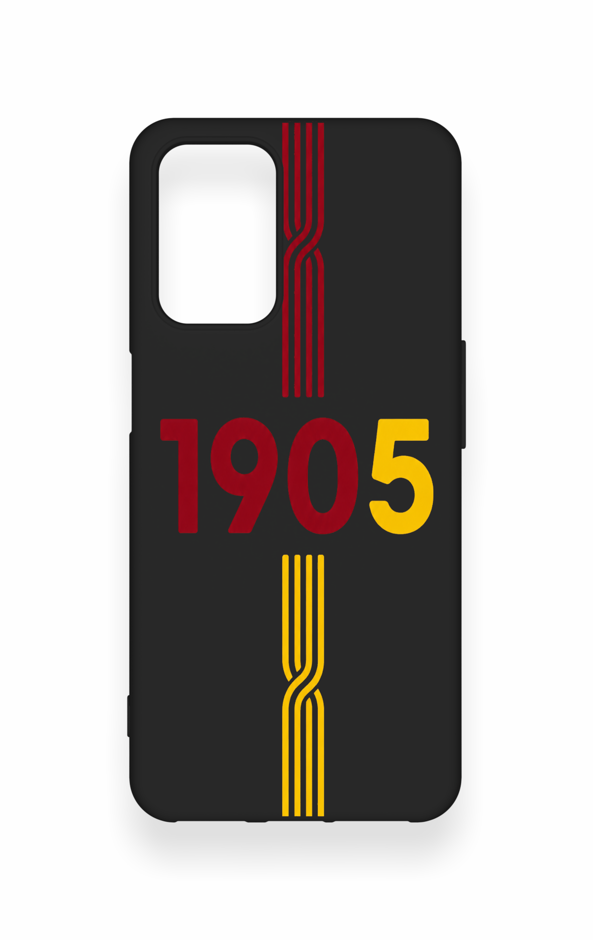 Oppo A54 Uyumlu 1905 Kemer Desenli Silikon Kılıf