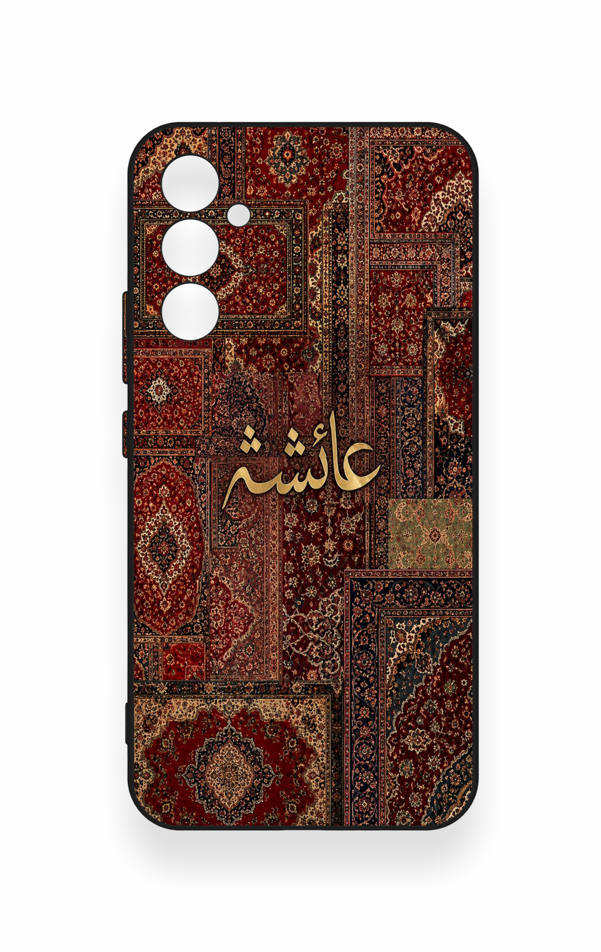 Samsung A34 Uyumlu Vintage Halı Desenli Silikon Kılıf