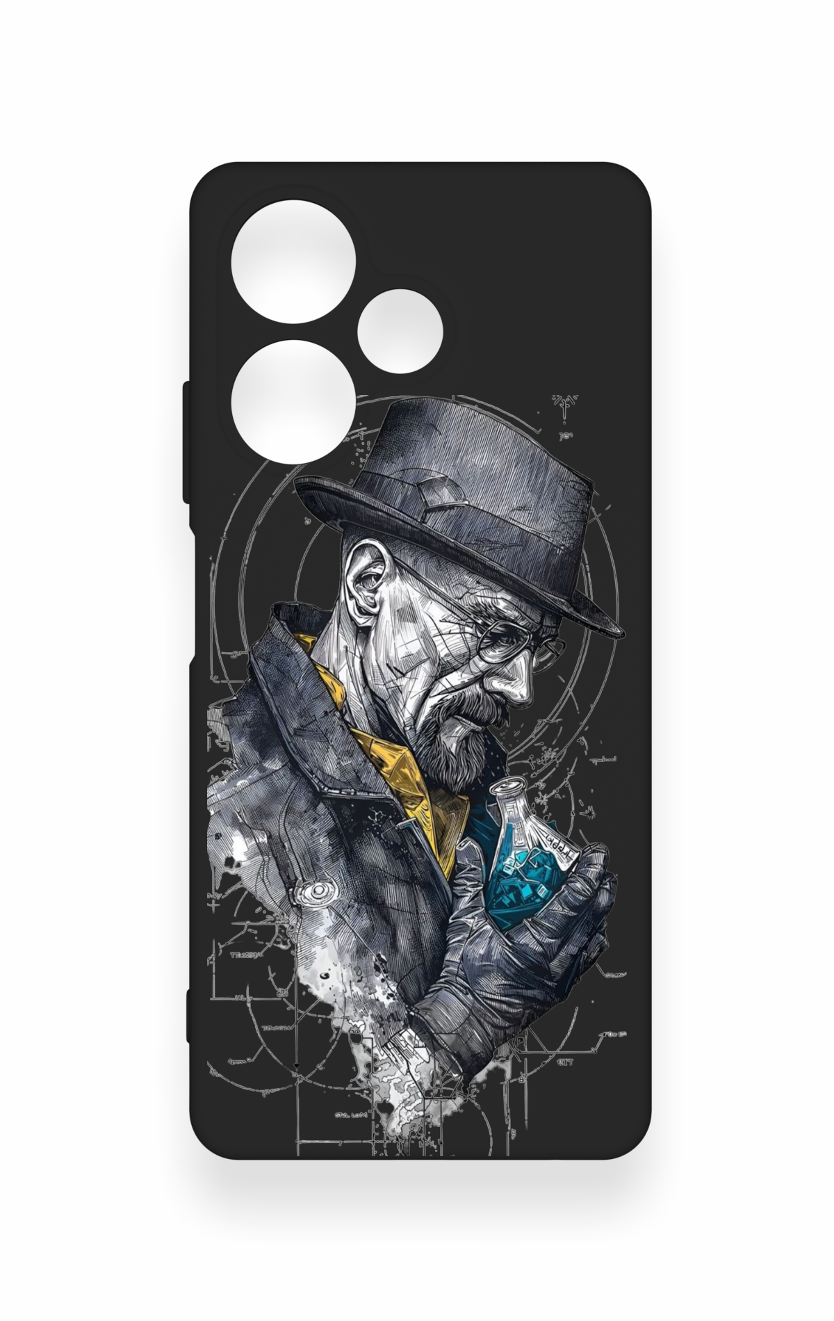 İnfinix Hot 30 Uyumlu Walter White Desenli Silikon Kılıf