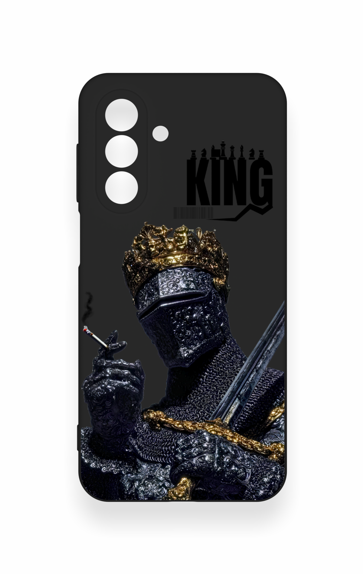 Samsung A17 Uyumlu King Desenli Silikon Kılıf