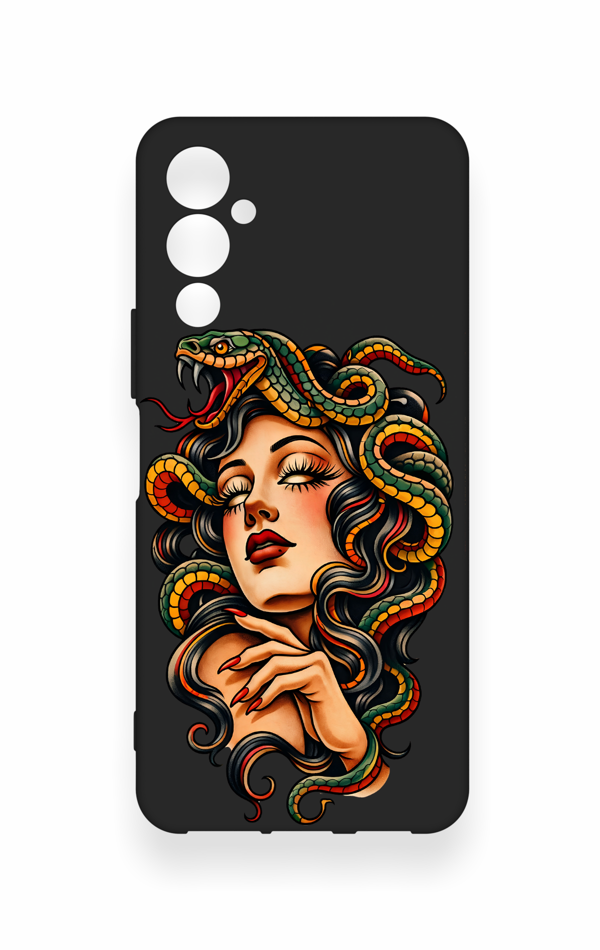 Tecno Pova Neo 4 Uyumlu Medusa Desenli Silikon Kılıf