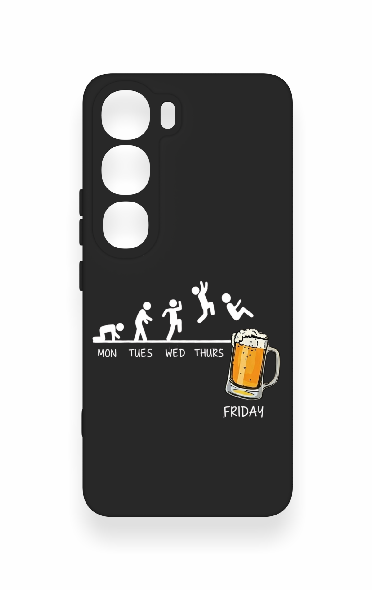 Vivo V40 Lite 5G Uyumlu Fun Day Friday Desenli Silikon Kılıf