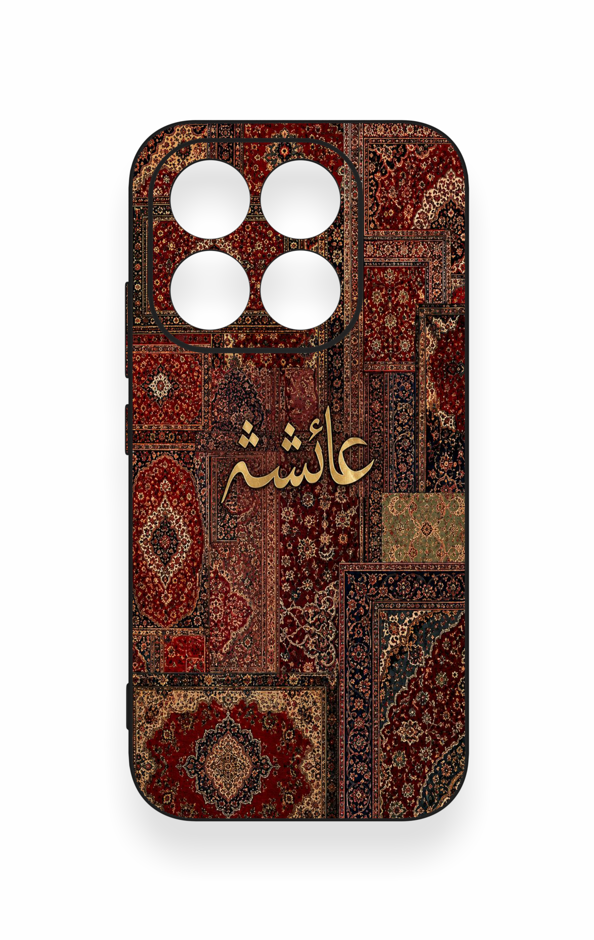 Xiaomi Mi 17 5G Uyumlu Vintage Halı Desenli Silikon Kılıf