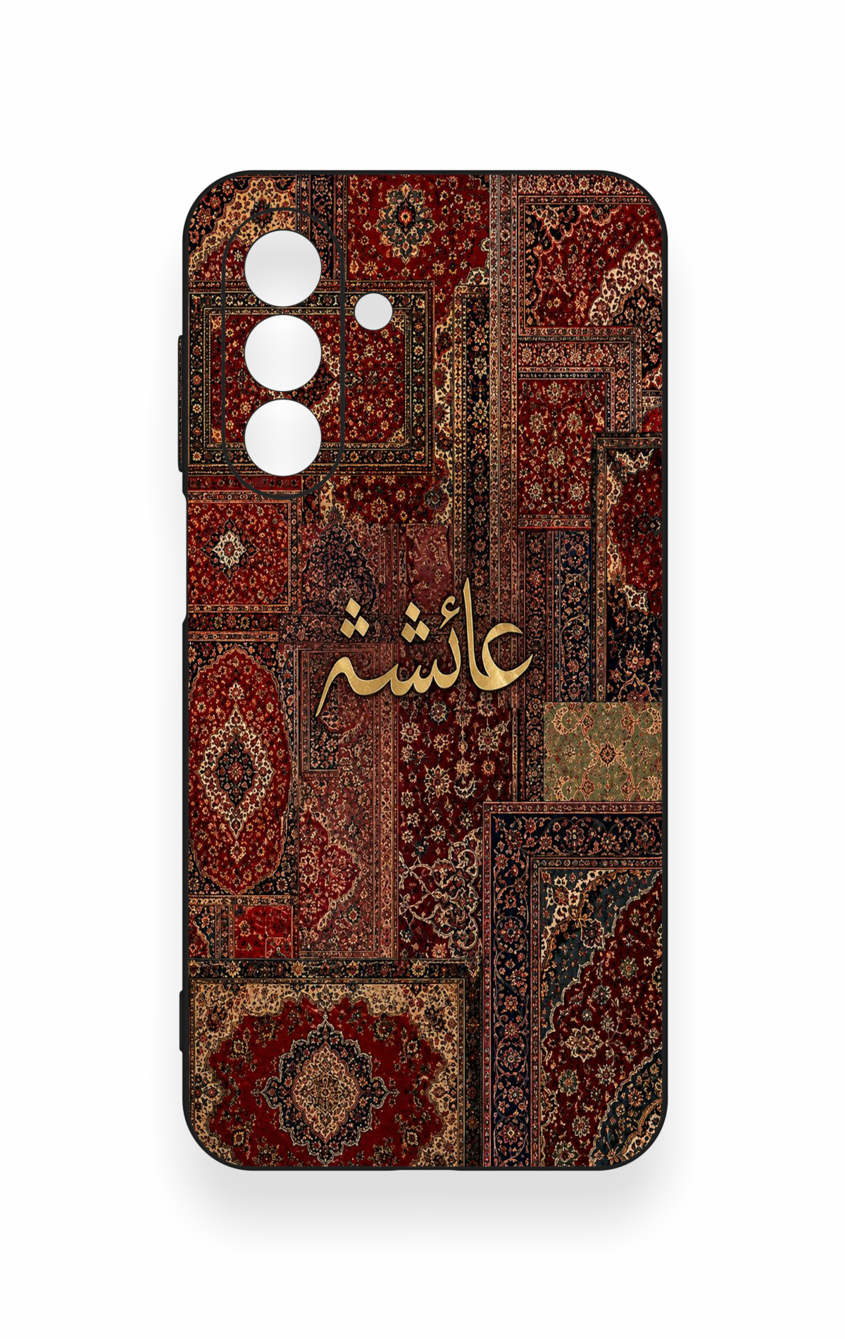 Samsung A17 Uyumlu Vintage Halı Desenli Silikon Kılıf