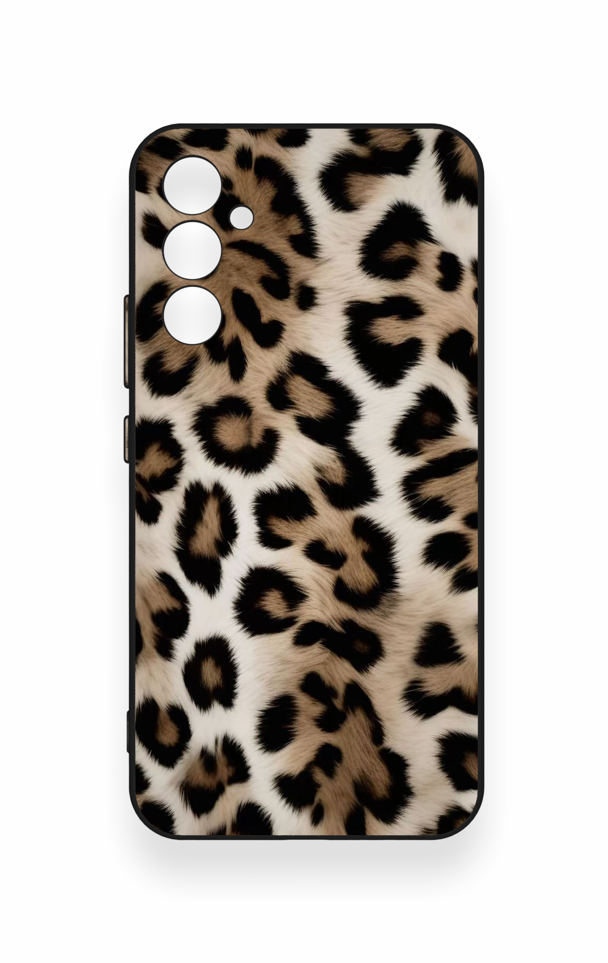 Samsung A34 Uyumlu Leopar Derisi Desenli Silikon Kılıf