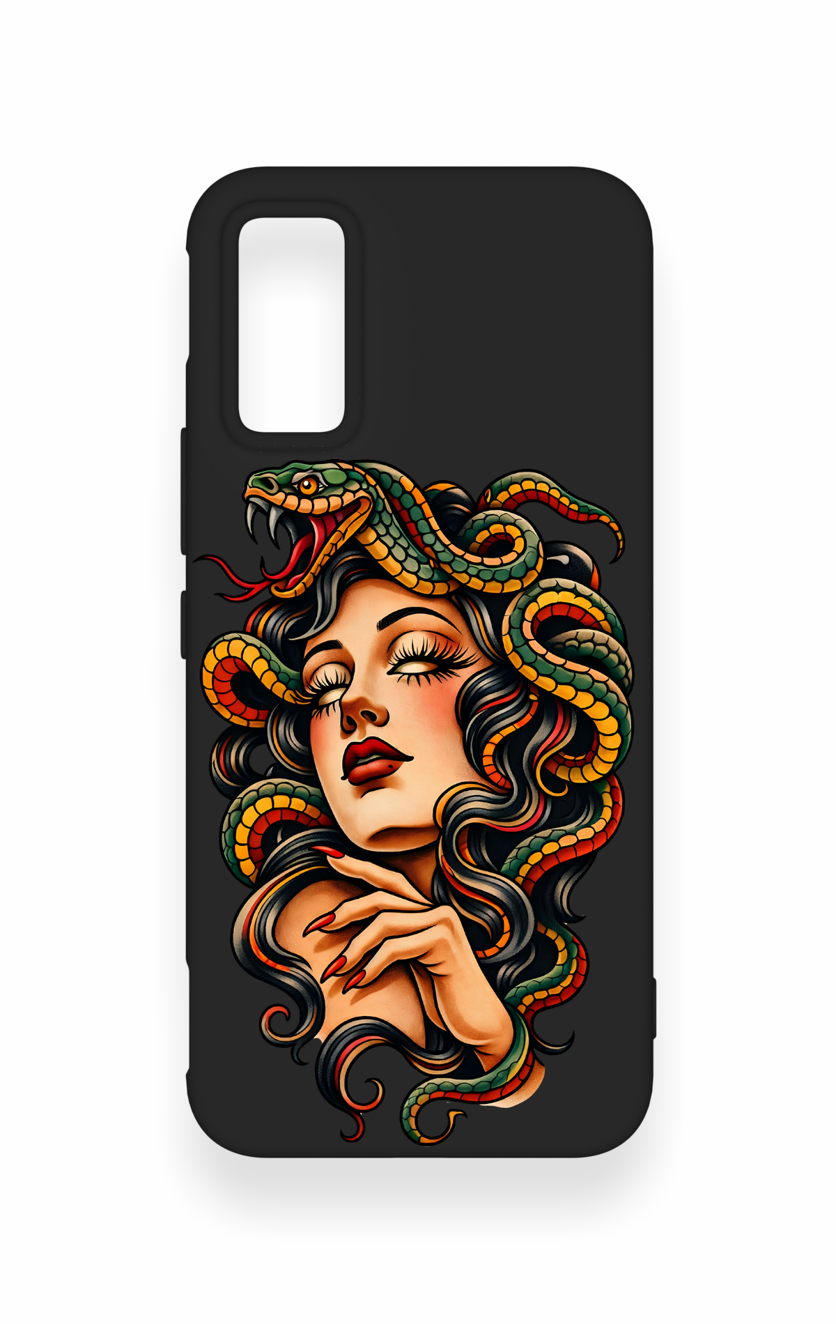 İnfinix Gt 30 Pro Uyumlu Medusa Desenli Silikon Kılıf