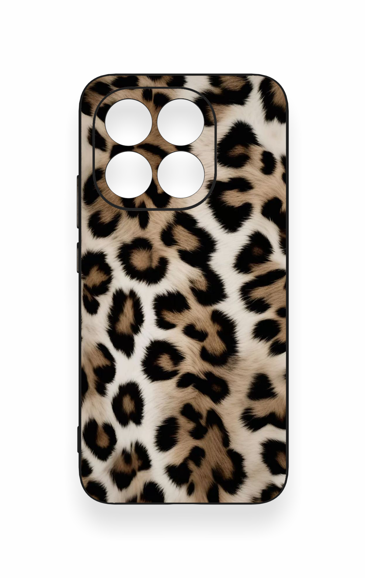 Mi 15T 5G Uyumlu Leopar Derisi Desenli Silikon Kılıf