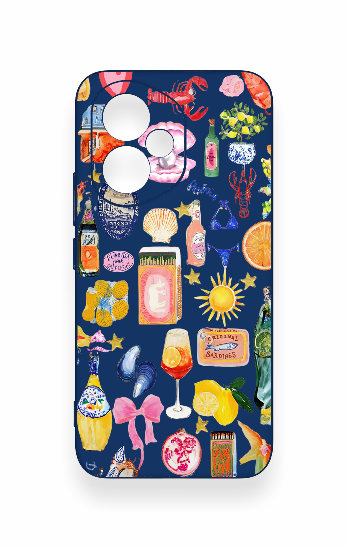Honor 400 Uyumlu Summer Desenli Silikon Kılıf
