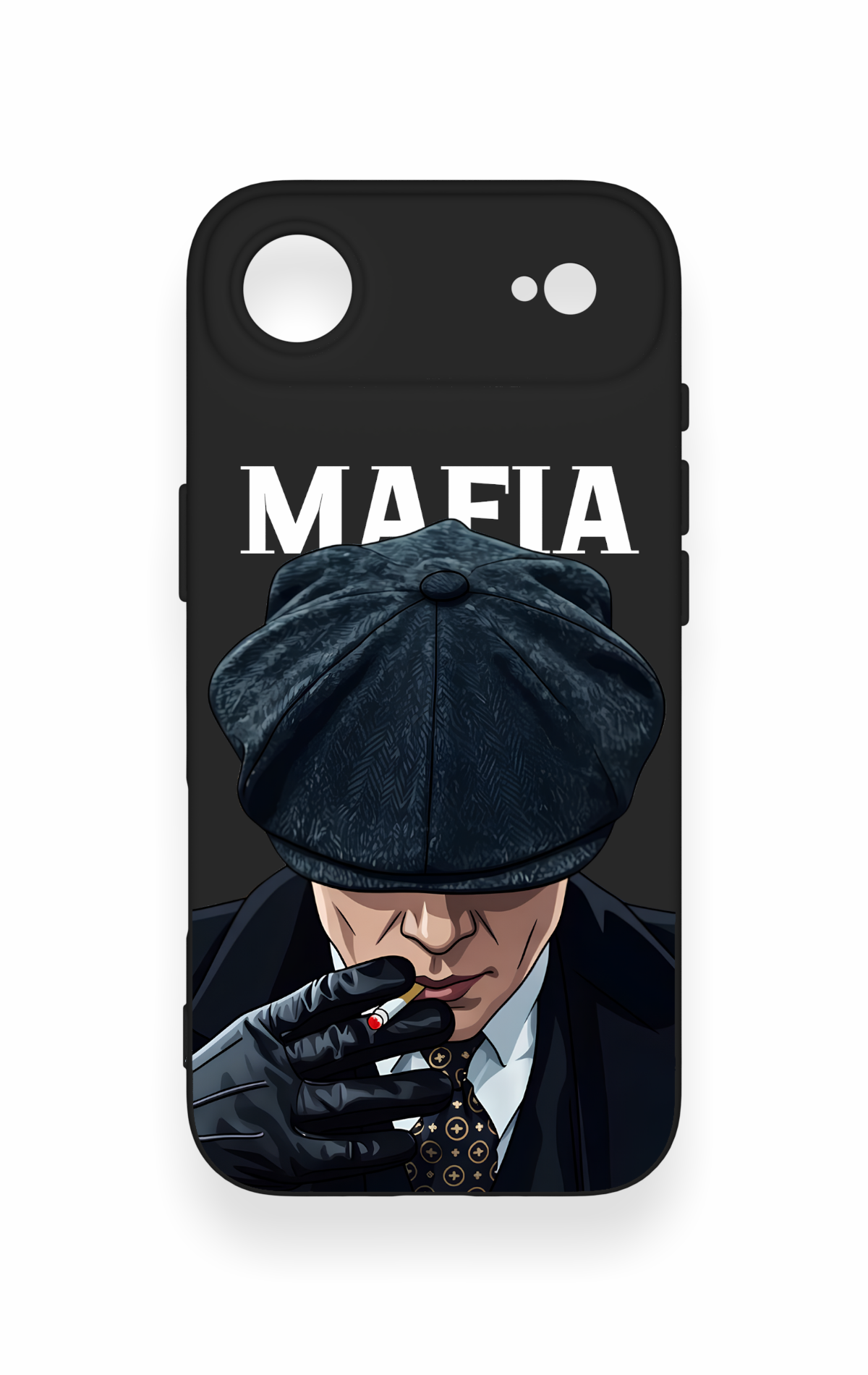 iPhone 17 Air Uyumlu MAFIA Desenli Silikon Kılıf