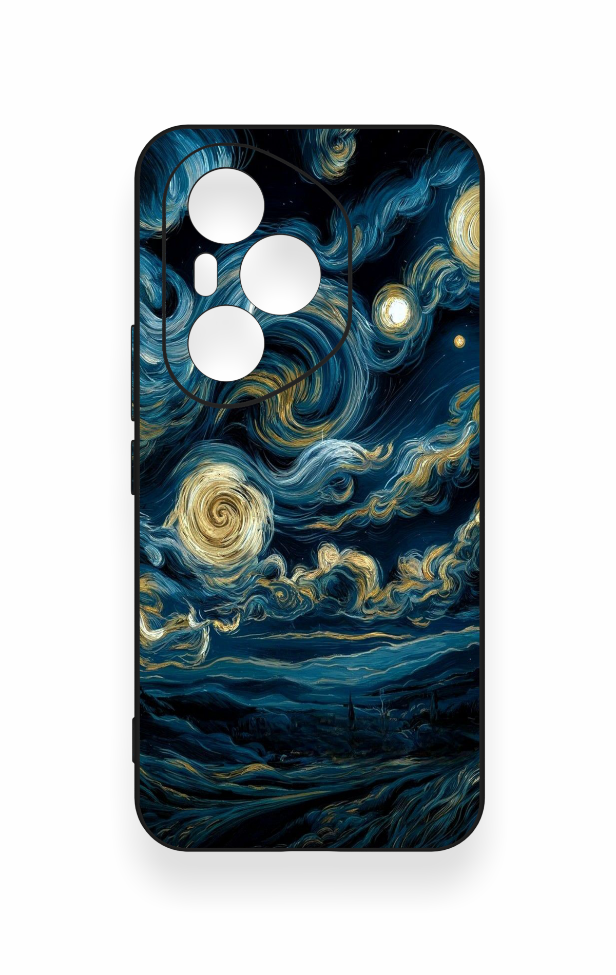 Honor 400 Pro Uyumlu Yıldızlı Gece Desenli Silikon Kılıf