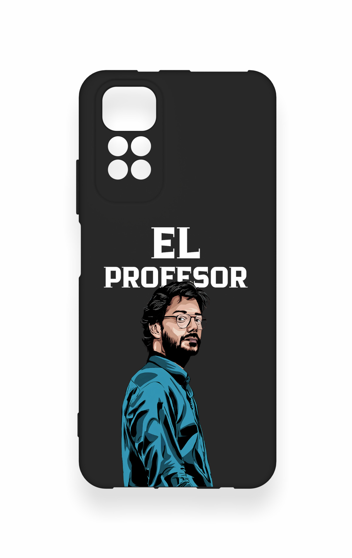 Redmi Note 11S Uyumlu El Profesor Desenli Silikon Kılıf