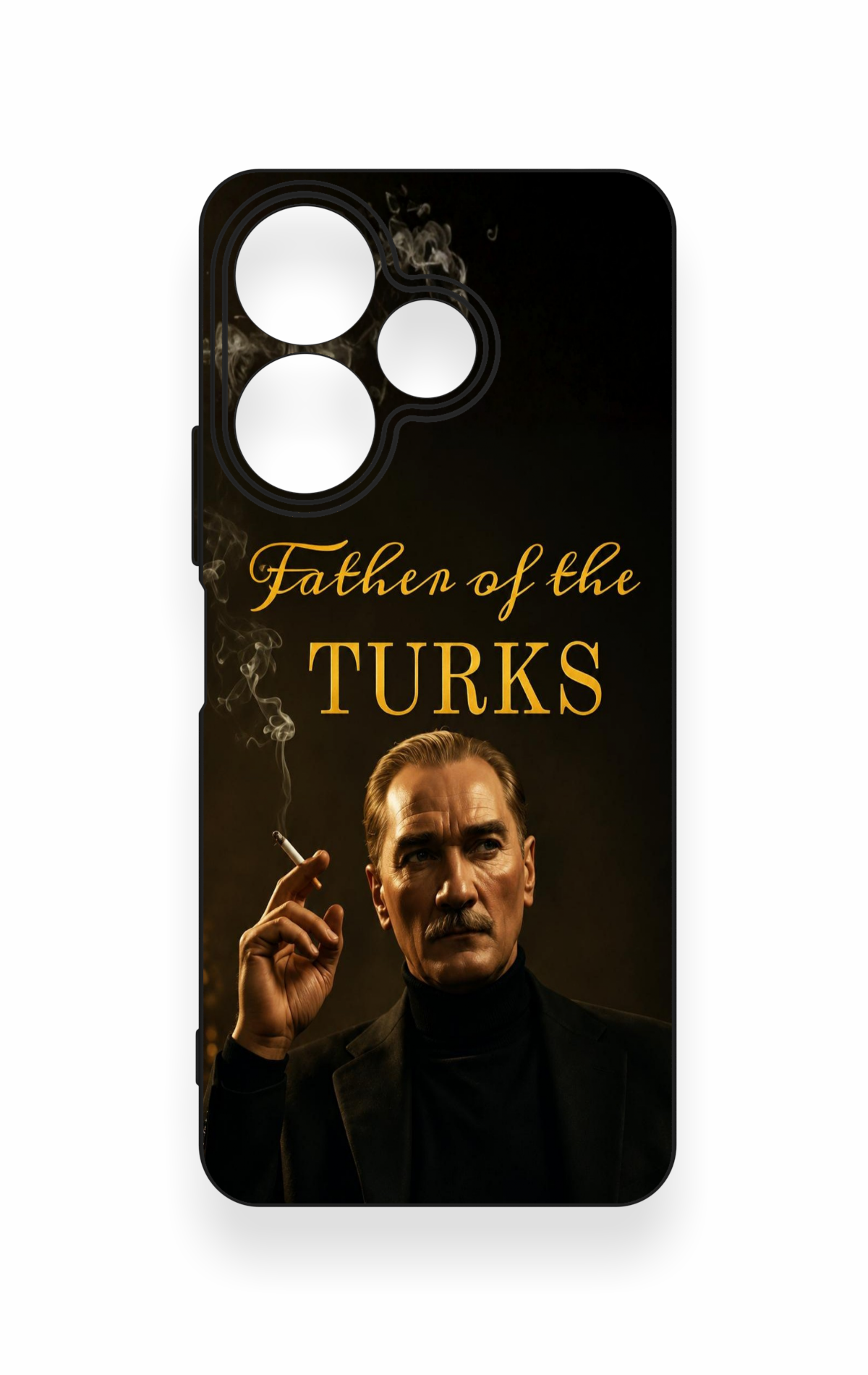 Redmi 13 4G Uyumlu Father Of The Turks Desenli Silikon Kılıf