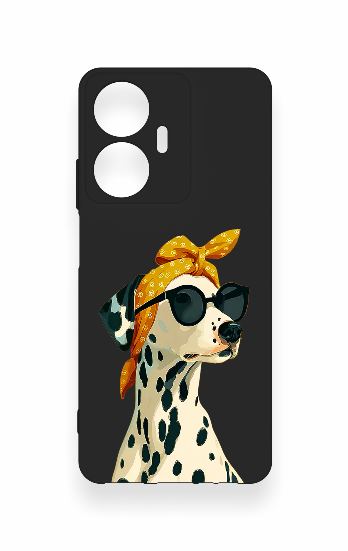 Realme C55 Uyumlu Cool Dalmaçyalı Desenli Silikon Kılıf