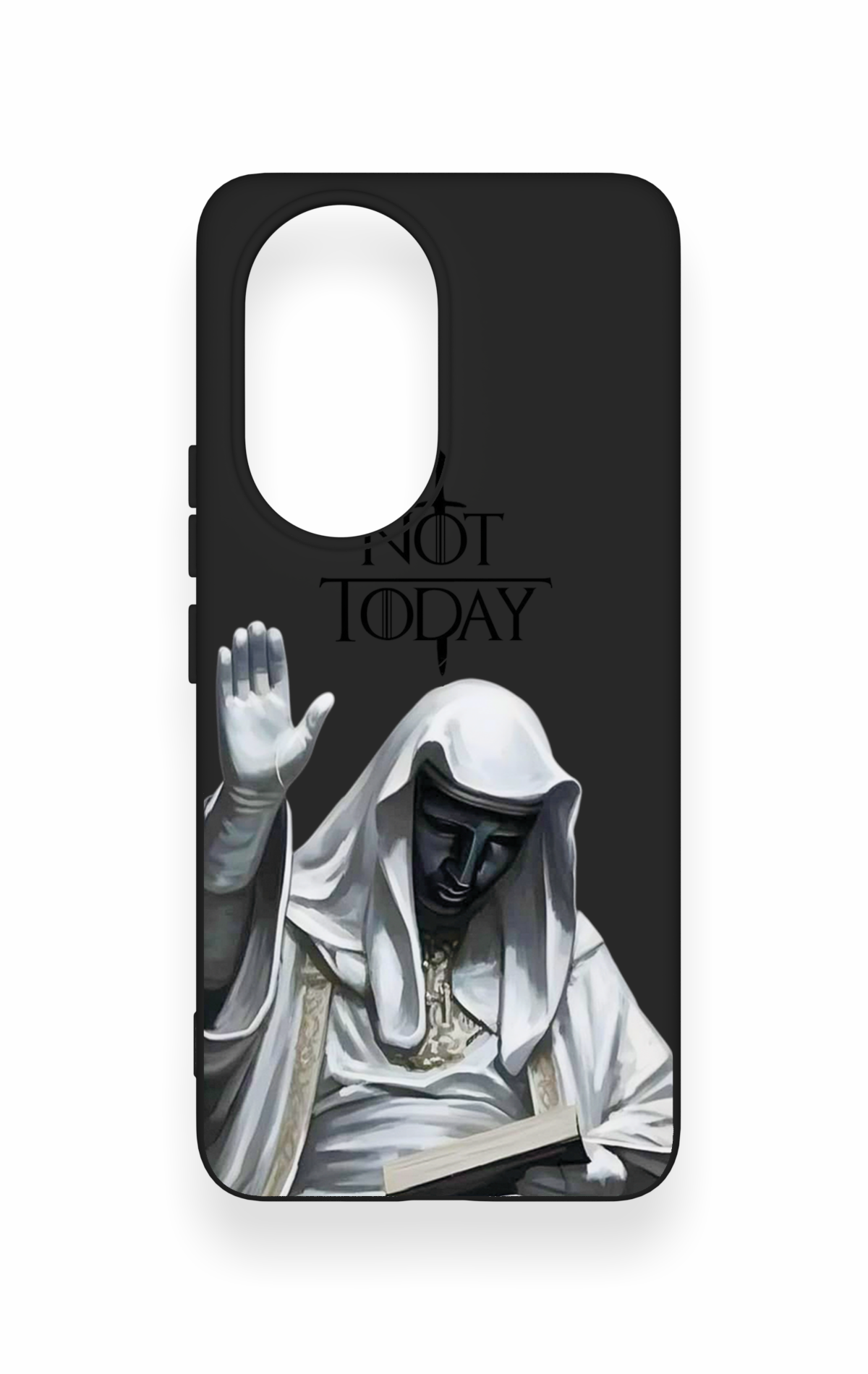 Honor 200 5G Uyumlu Not Today Desenli Silikon Kılıf