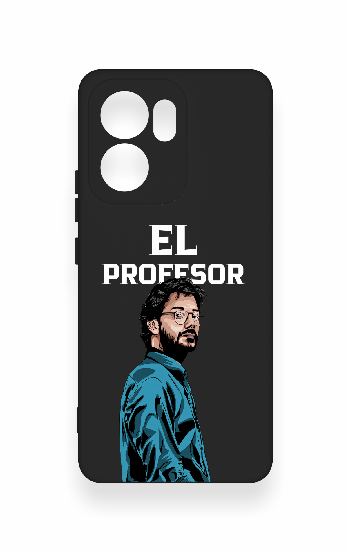 Oppo Reno 13F Uyumlu El Profesor Desenli Silikon Kılıf