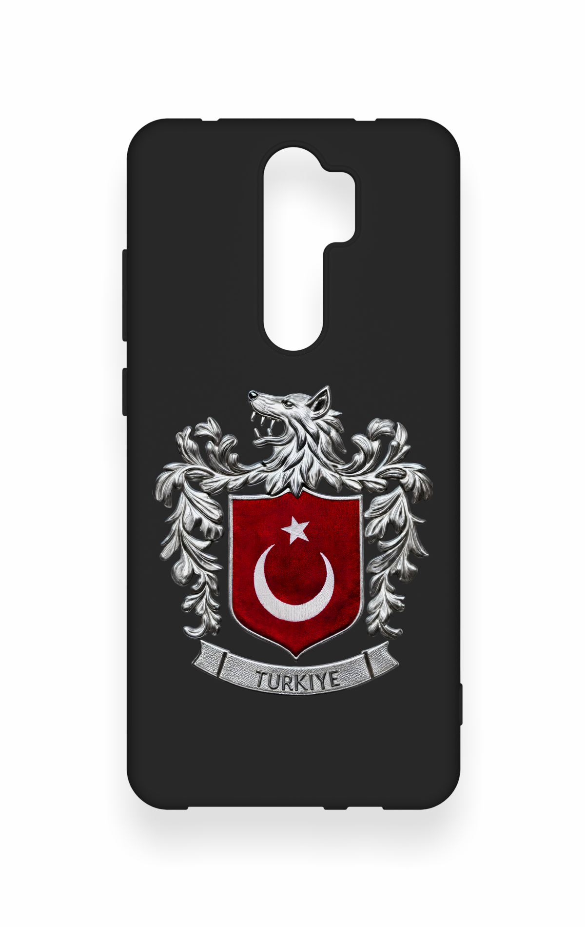 Redmi Note 8 Pro Uyumlu Türk Arma Desenli Silikon Kılıf