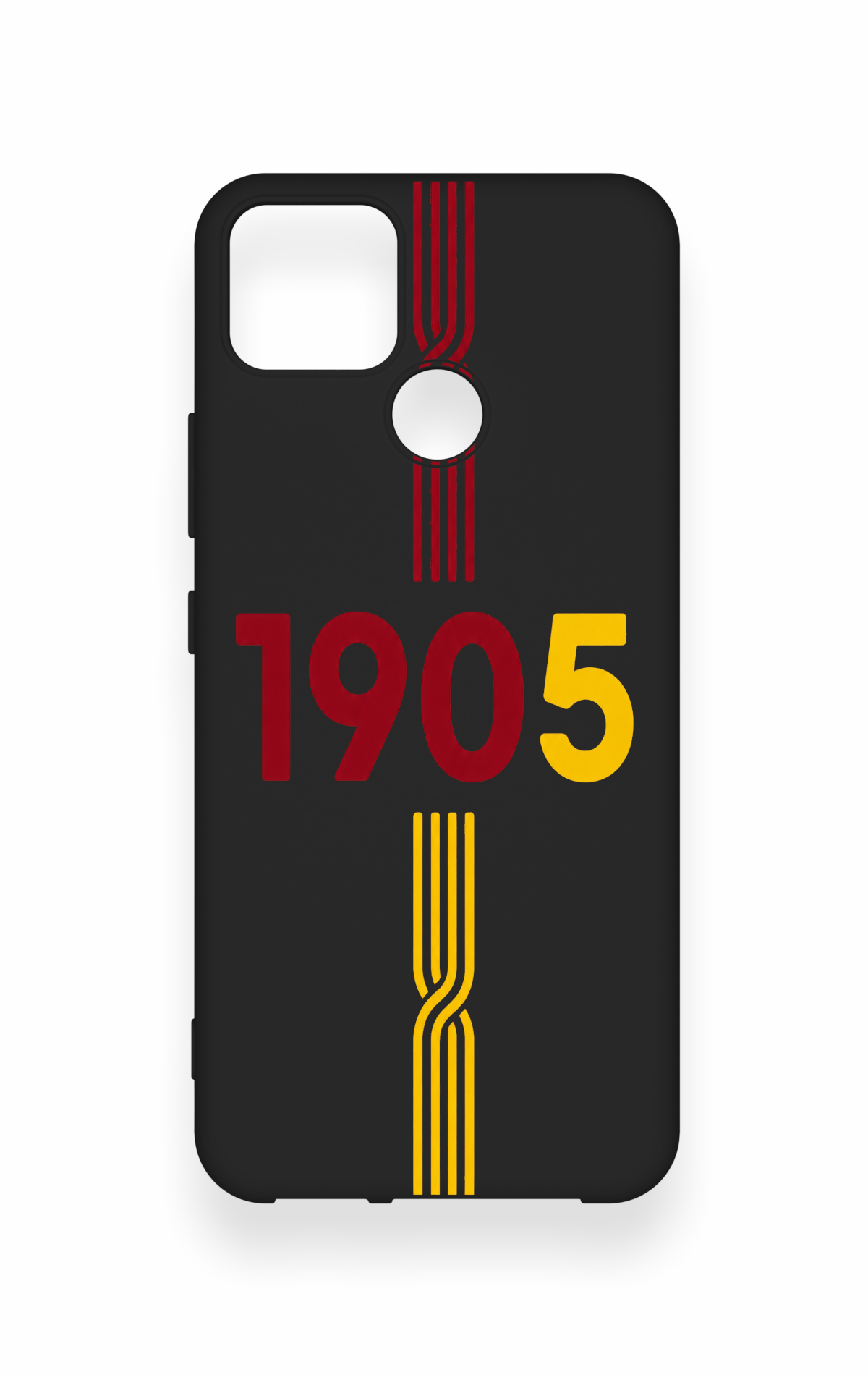 Realme C25 Uyumlu 1905 Kemer Desenli Silikon Kılıf