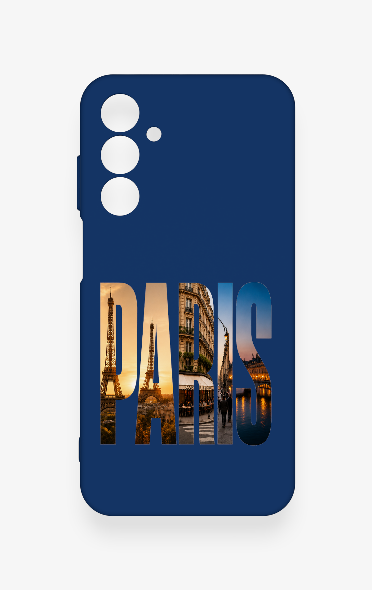 Samsung A25 Uyumlu Paris Desenli Silikon Kılıf