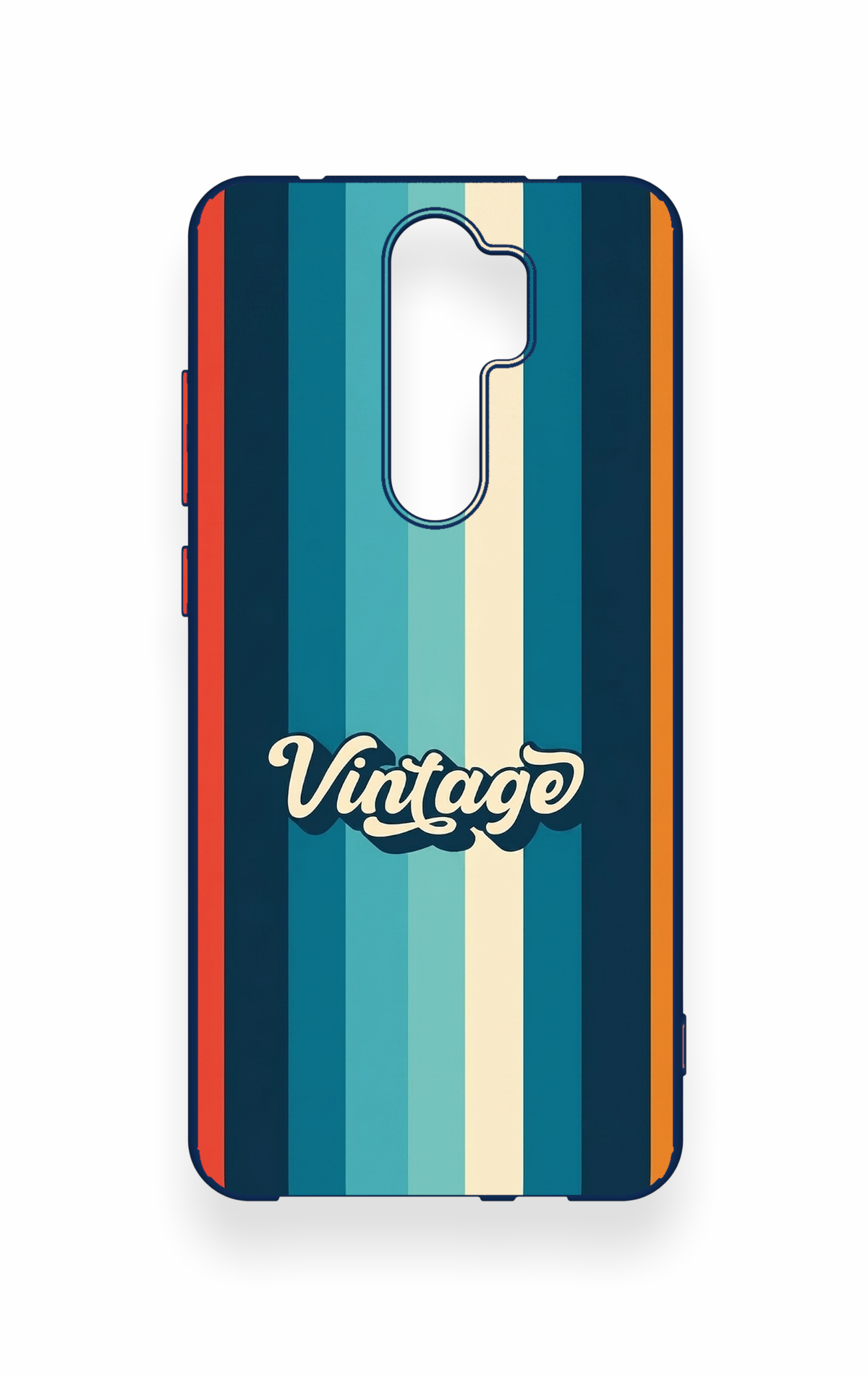 Redmi Note 8 Pro Uyumlu Vintage Desenli Silikon Kılıf