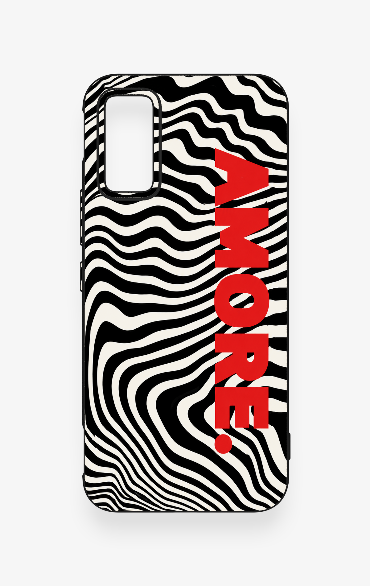 İnfinix Gt 30 Pro Uyumlu Zebra Amore Desenli Silikon Kılıf