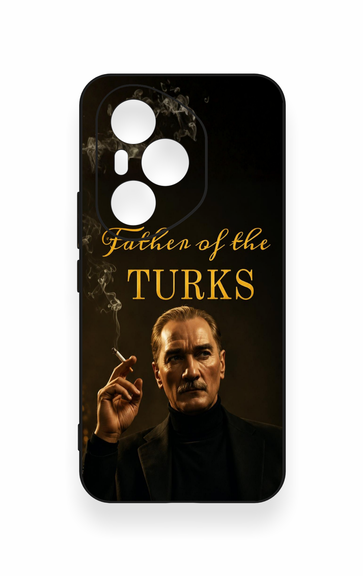 Honor 400 Pro Uyumlu Father Of The Turks Desenli Silikon Kılıf