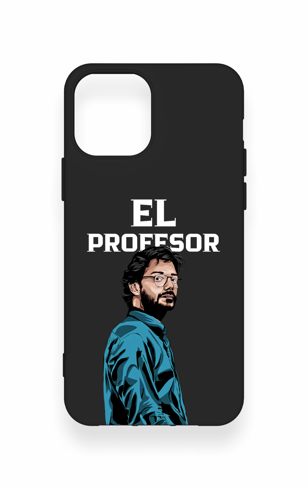 iPhone 12-12PRO Uyumlu El Profesor Desenli Silikon Kılıf