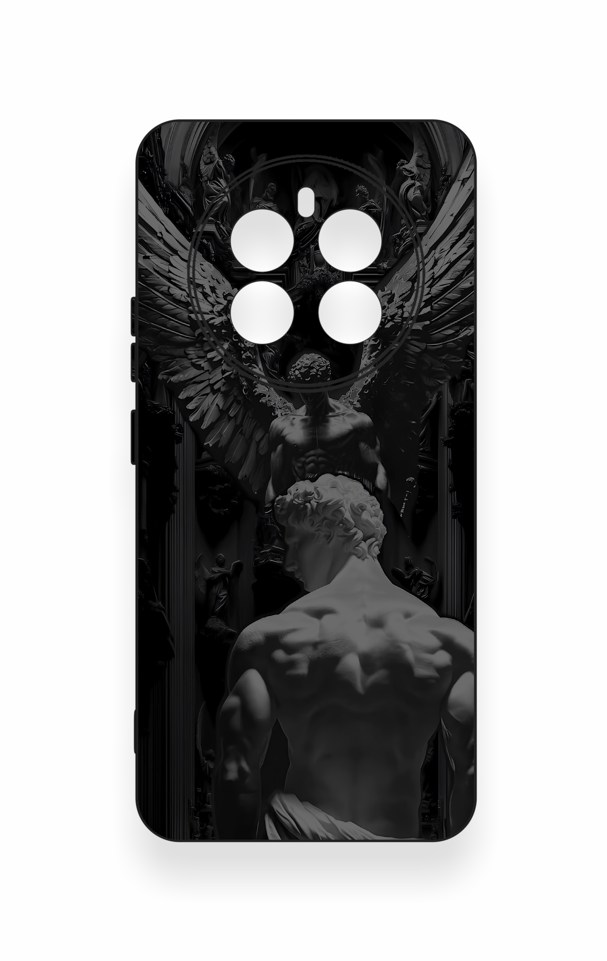 Realme 12 4G Uyumlu Icarus Desenli Silikon Kılıf