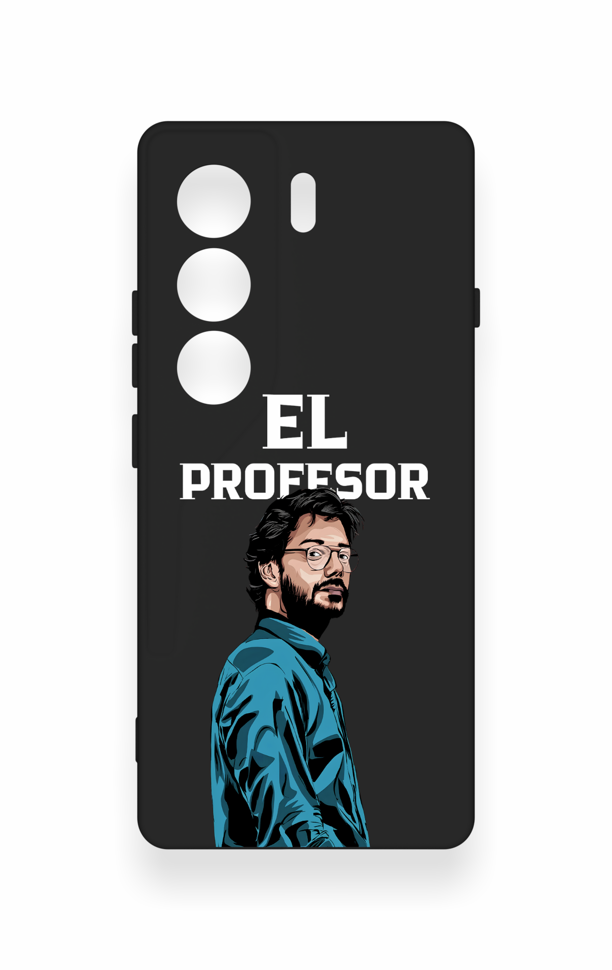 Tecno Camon 40 4G Uyumlu El Profesor Desenli Silikon Kılıf