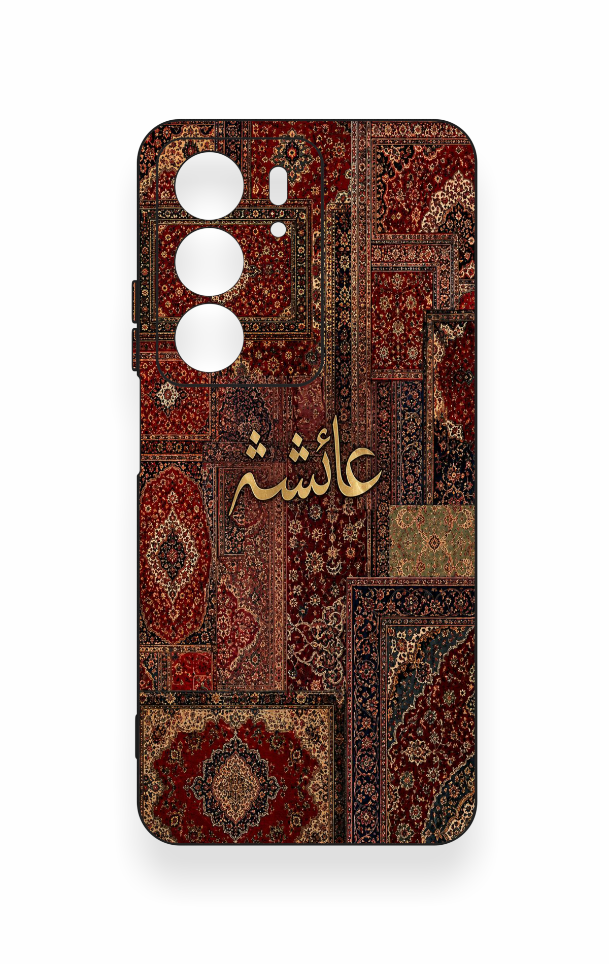 Realme C75 Uyumlu Vintage Halı Desenli Silikon Kılıf
