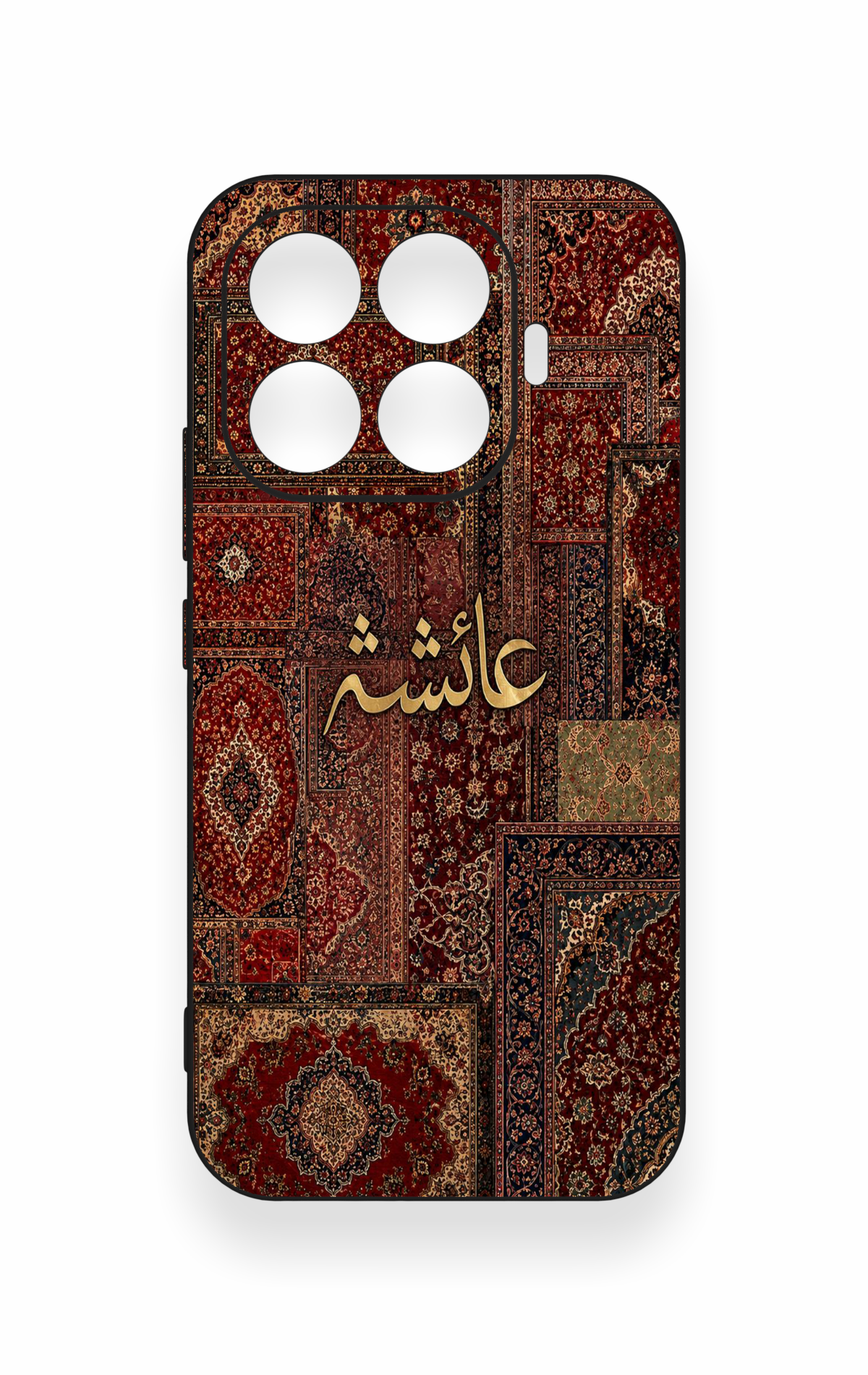 Xiaomi Mi 17T 5G Uyumlu Vintage Halı Desenli Silikon Kılıf