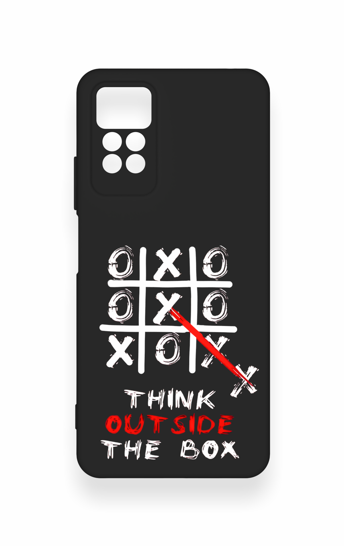 Redmi Note 11 Pro 4G Uyumlu Out Side The Box Desenli Silikon Kılıf
