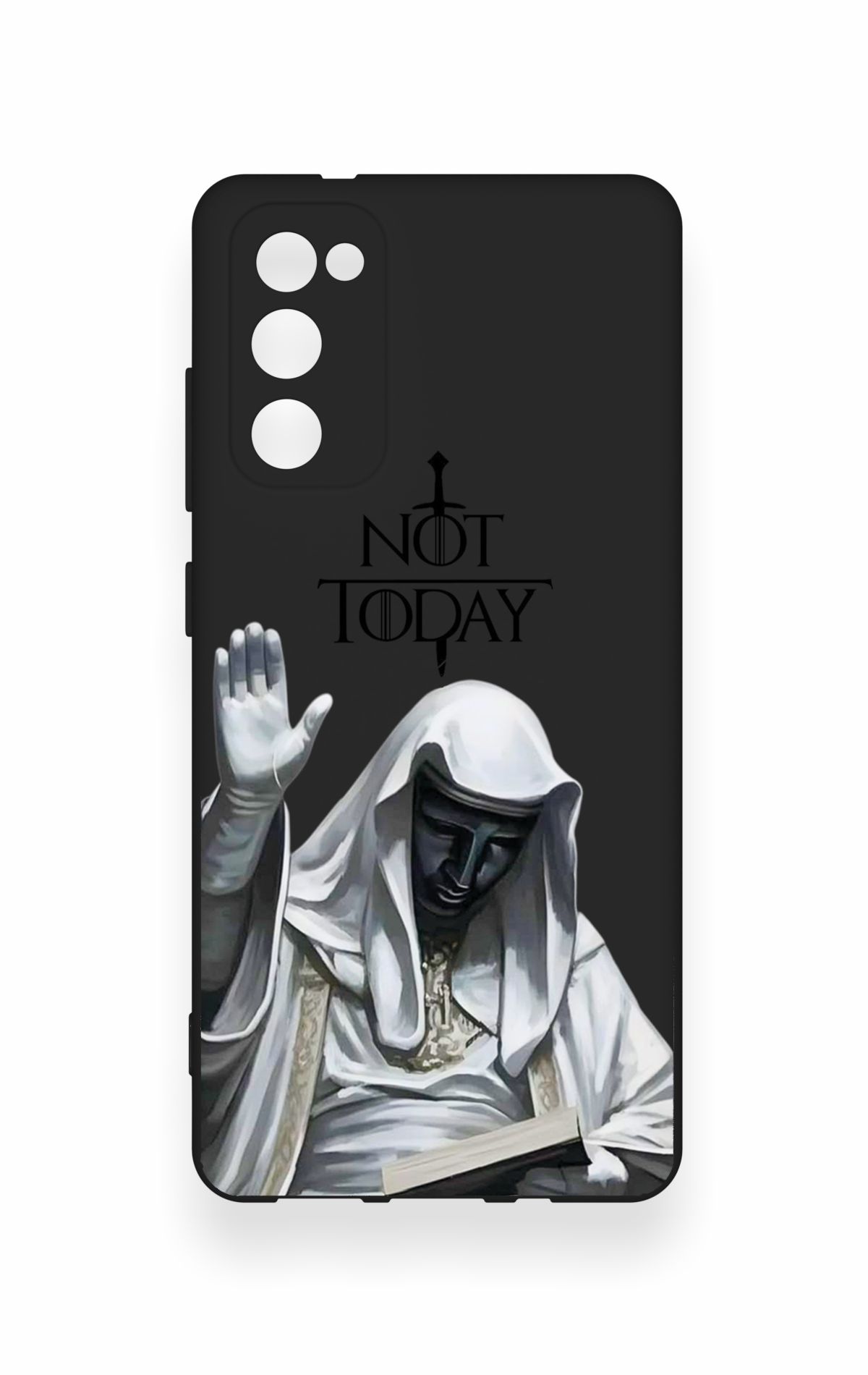Samsung S20Fe Uyumlu Not Today Desenli Silikon Kılıf