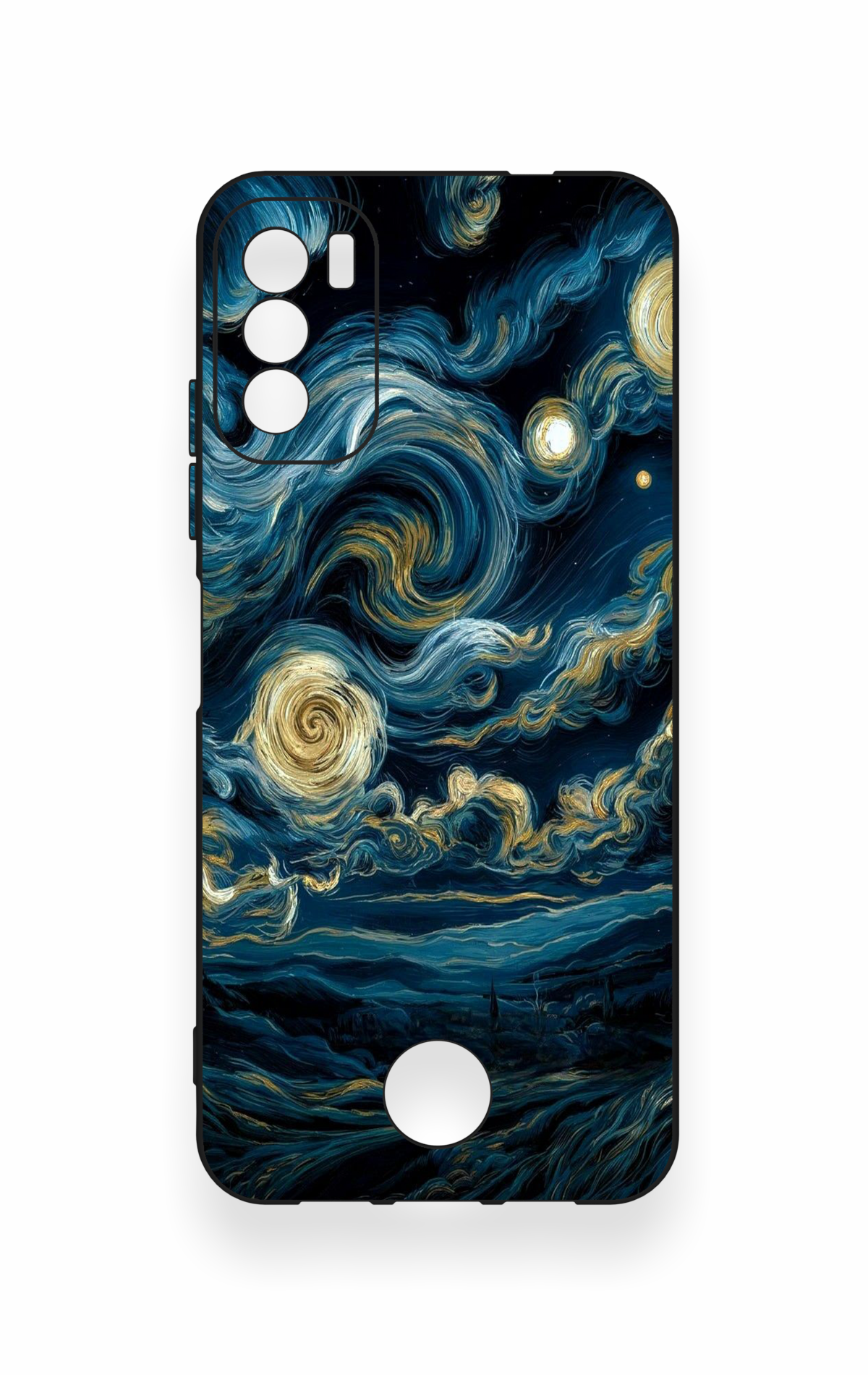 Reeder S19 Max Pro S Uyumlu Yıldızlı Gece Desenli Silikon Kılıf