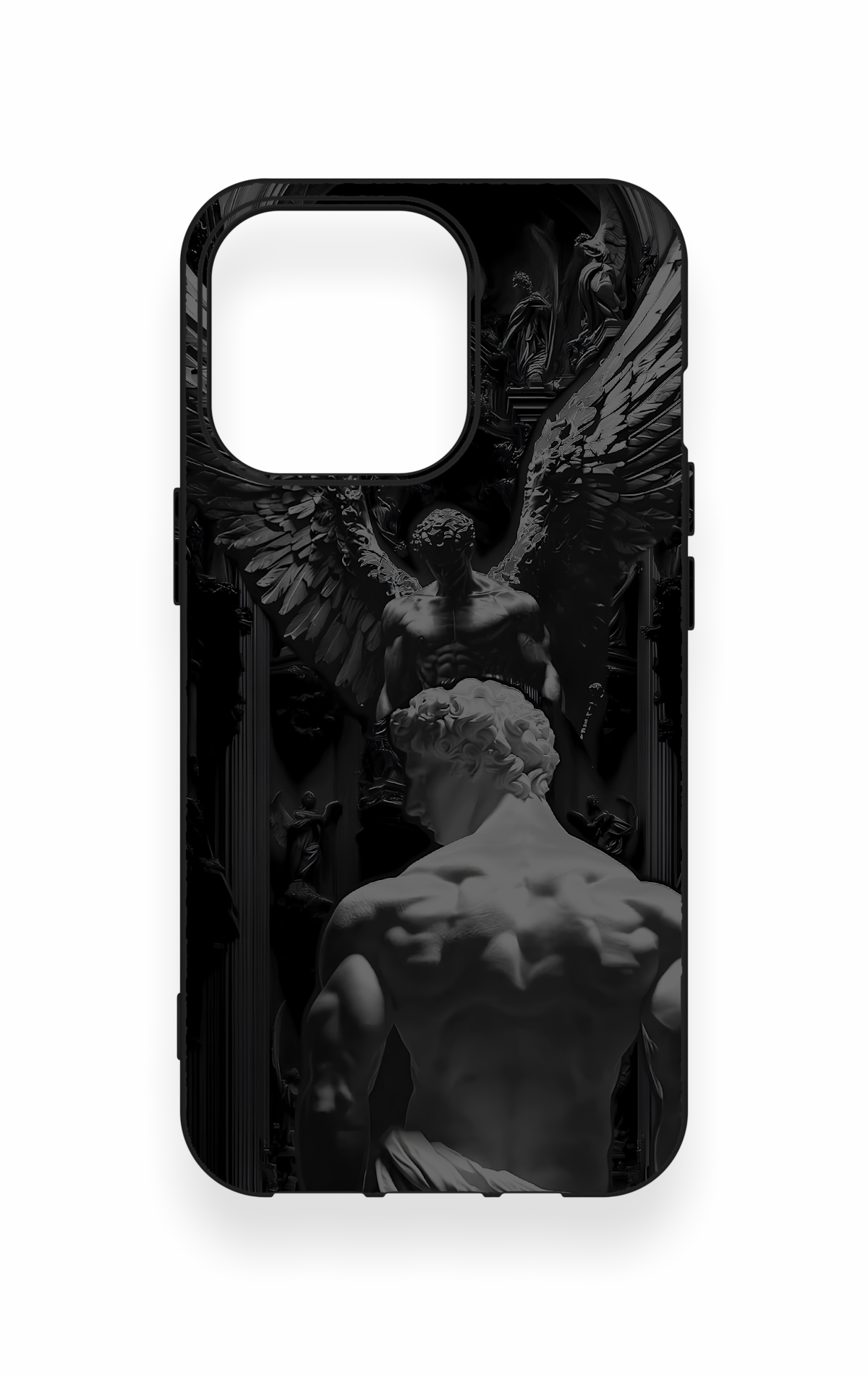 iPhone 13 Pro Uyumlu Icarus Desenli Silikon Kılıf