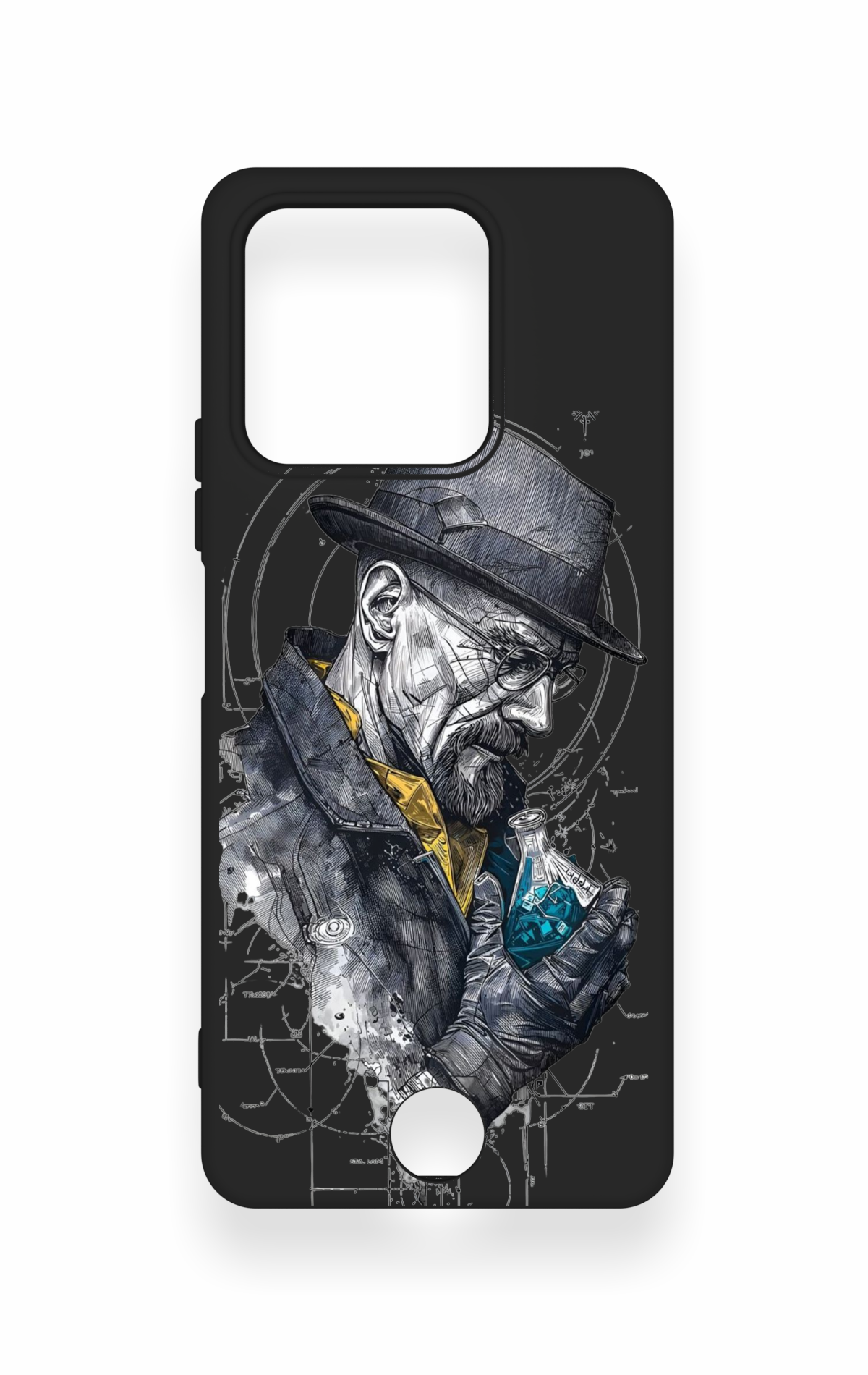Reeder S71 Uyumlu Walter White Desenli Silikon Kılıf