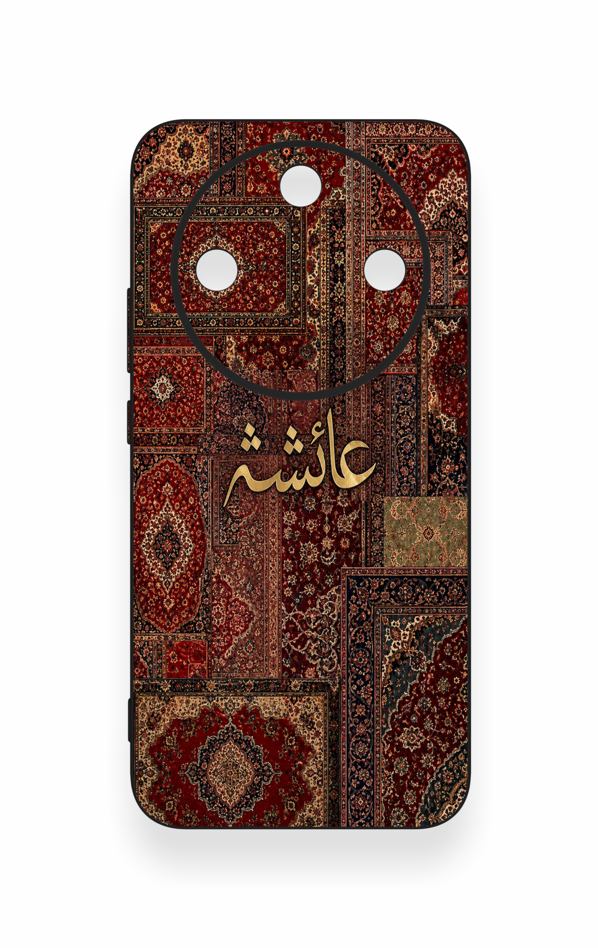 Honor Magic 8 Lite Uyumlu Vintage Halı Desenli Silikon Kılıf