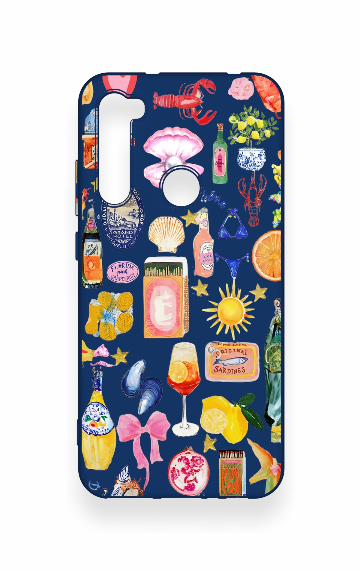 Redmi Note 8 Uyumlu Summer Desenli Silikon Kılıf