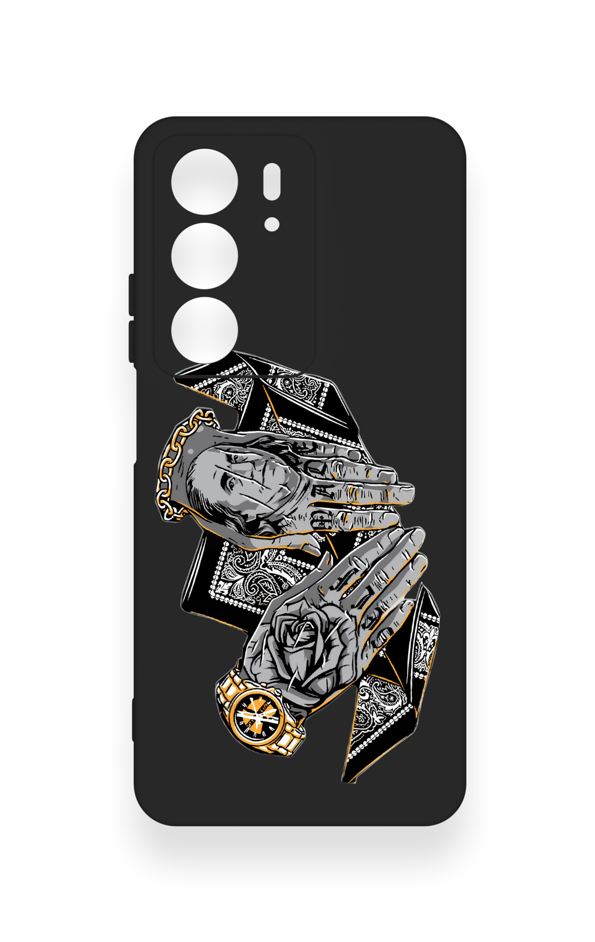Realme C75 Uyumlu Self Made Desenli Silikon Kılıf