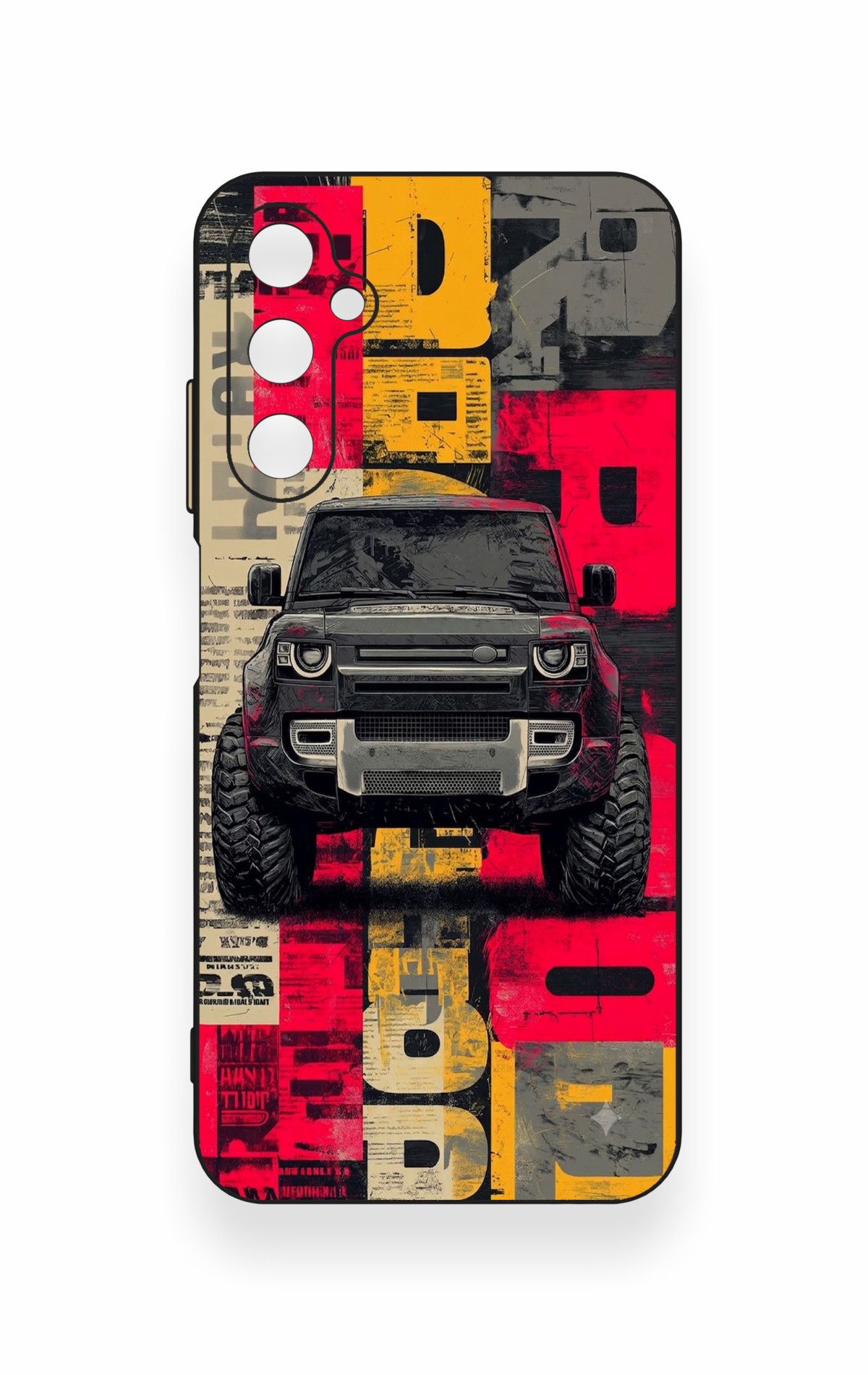 Samsung A05s Uyumlu Defender Truck Desenli Silikon Kılıf