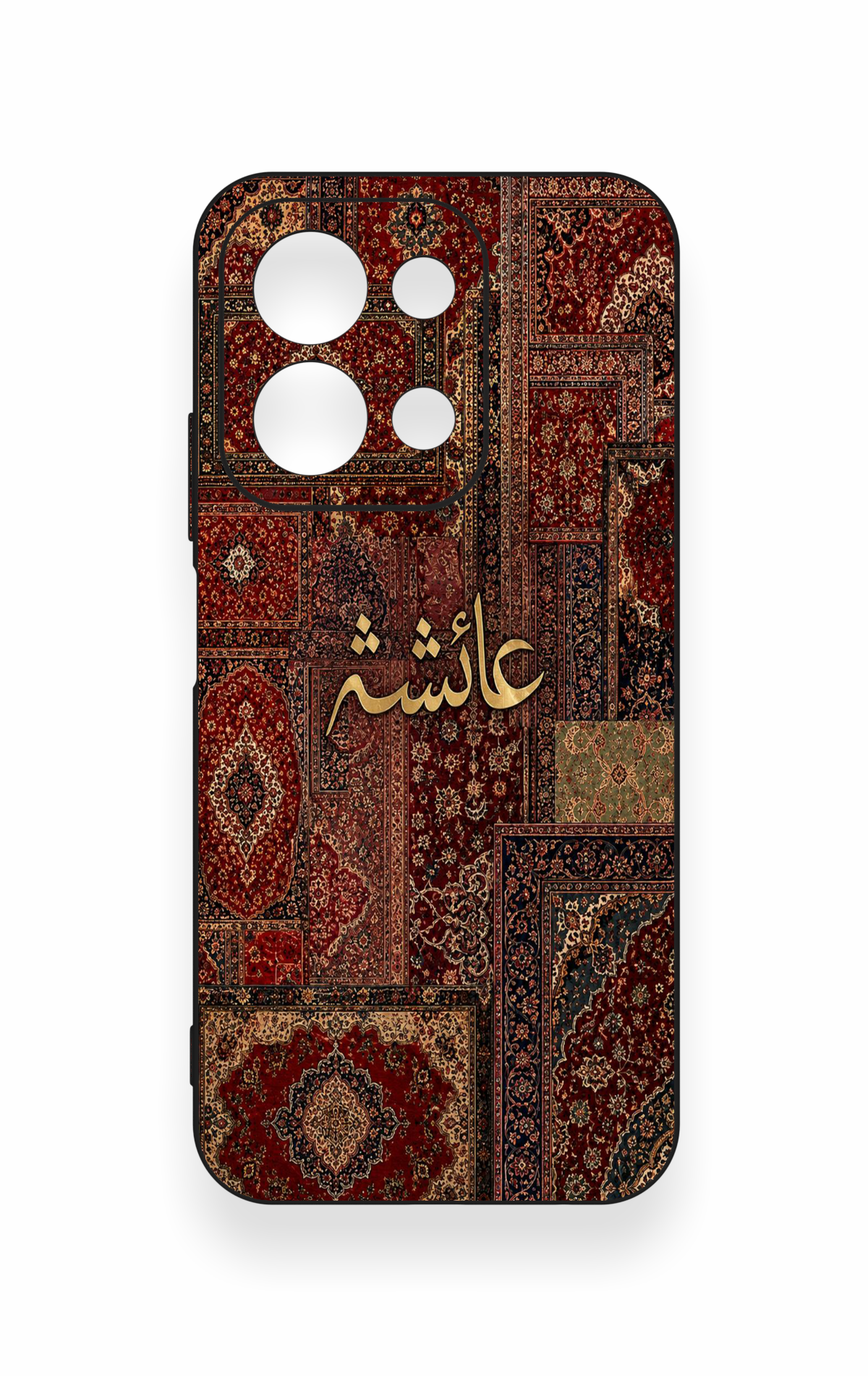 Redmi 15C 4G Uyumlu Vintage Halı Desenli Silikon Kılıf